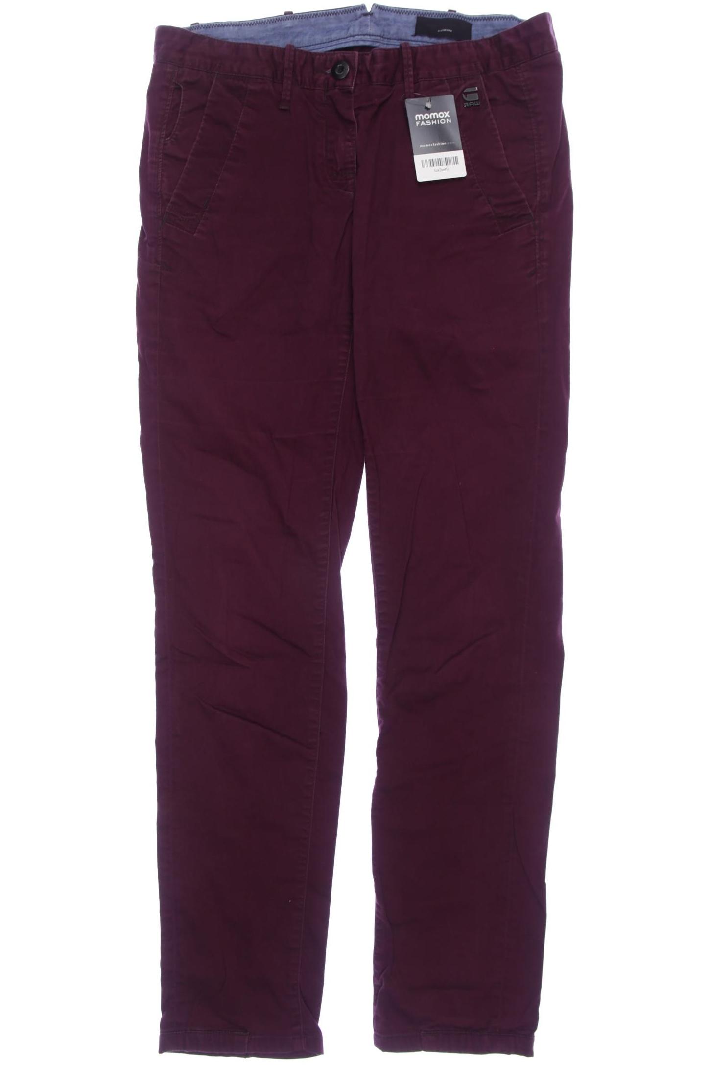 

G Star RAW Damen Stoffhose, bordeaux, Gr. 29