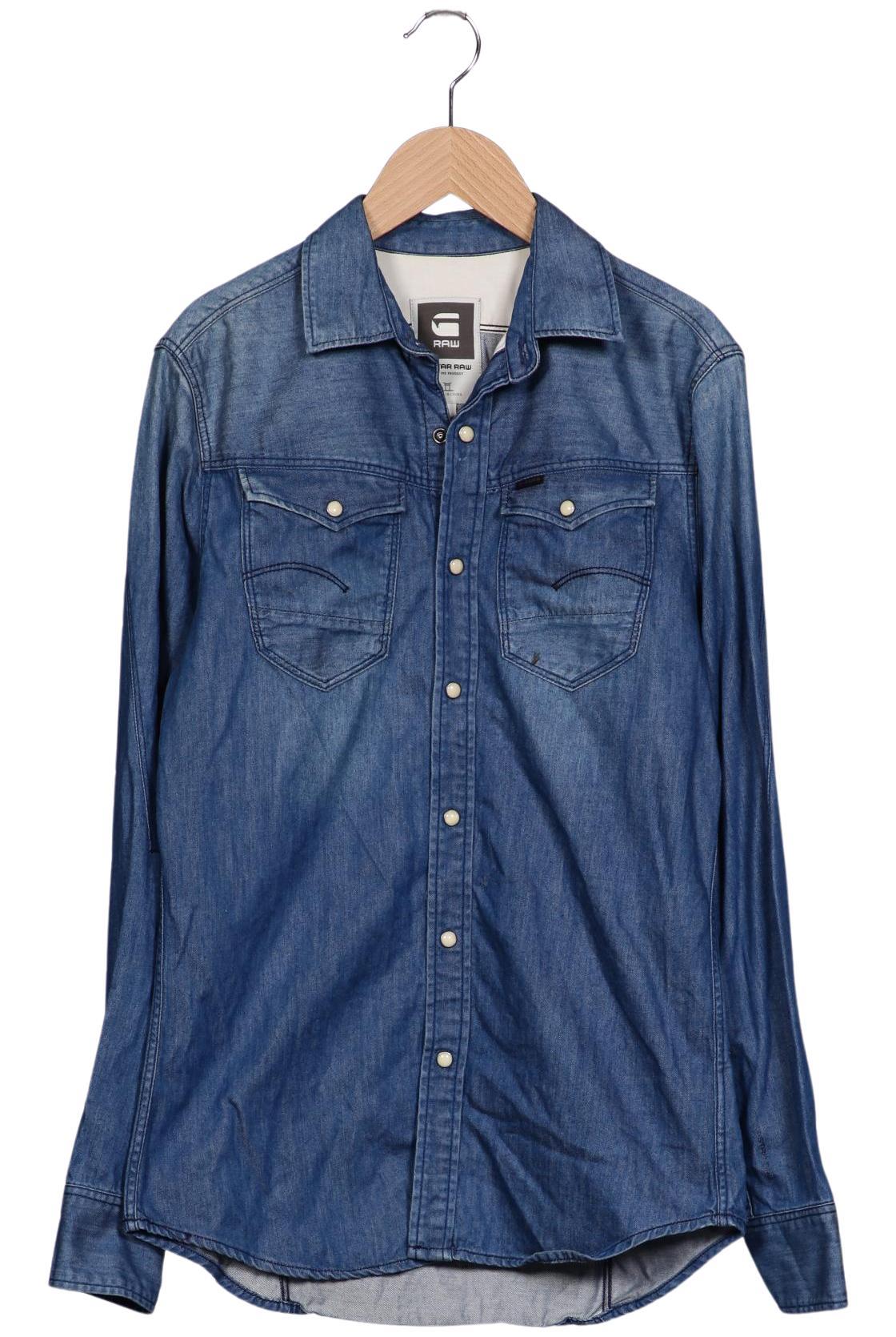 

G Star RAW Herren Hemd, blau, Gr. 46