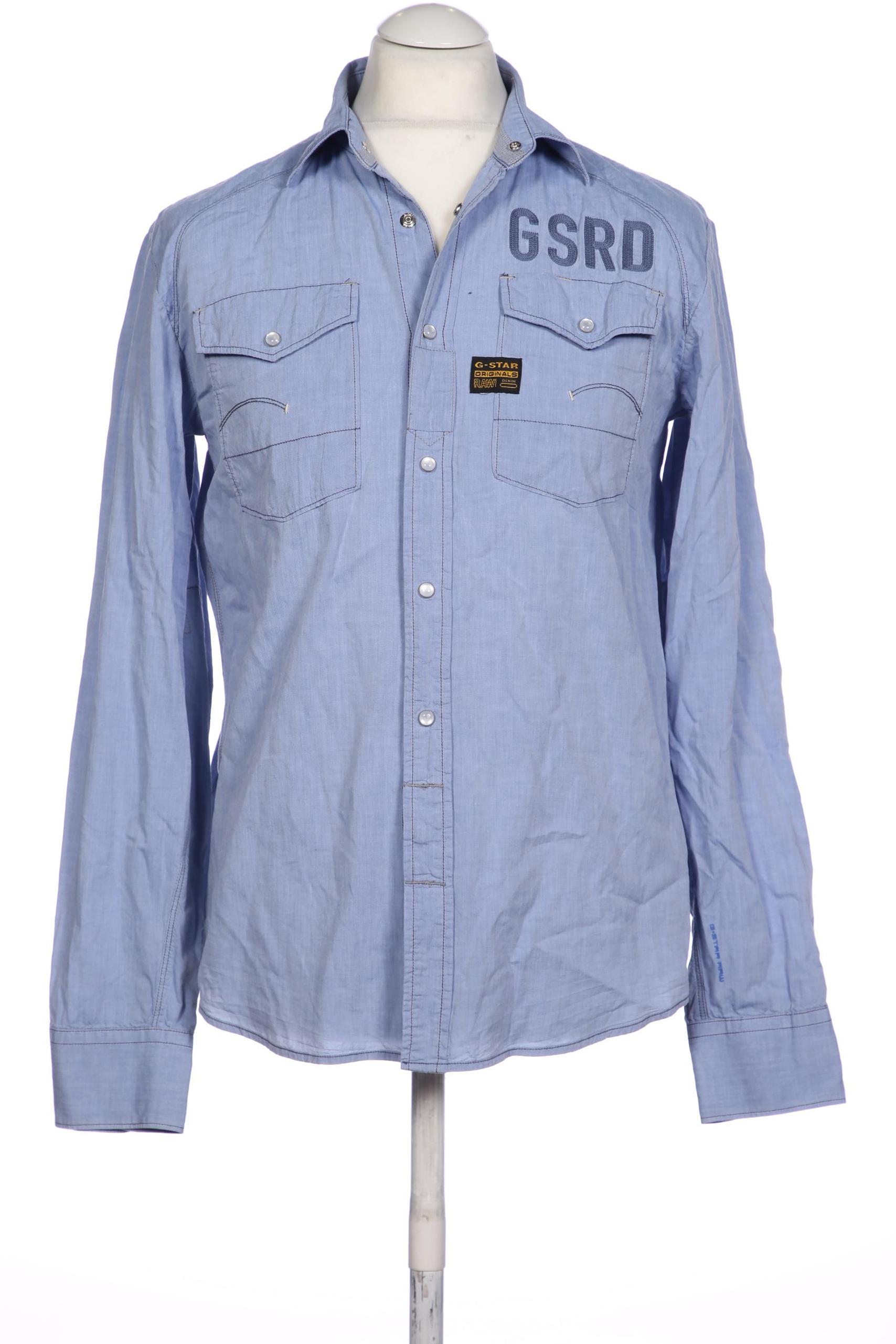 

G STAR RAW Herren Hemd, blau