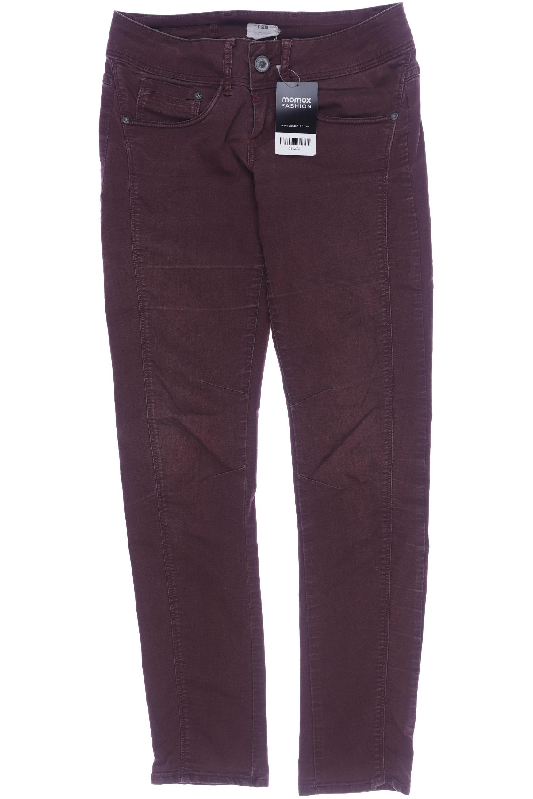 

G-Star RAW Damen Jeans, bordeaux, Gr. 27