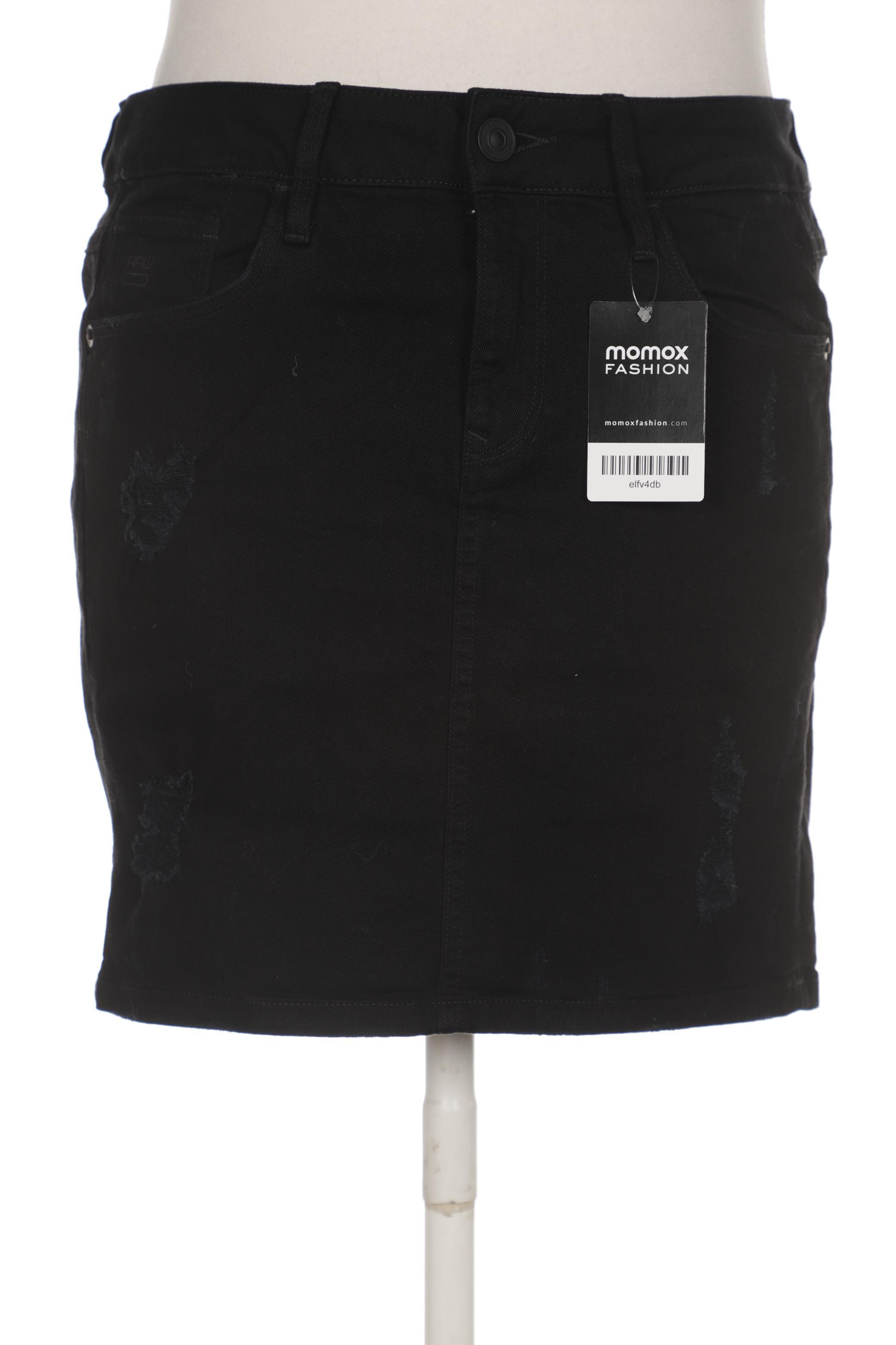 

G STAR RAW Damen Rock, schwarz