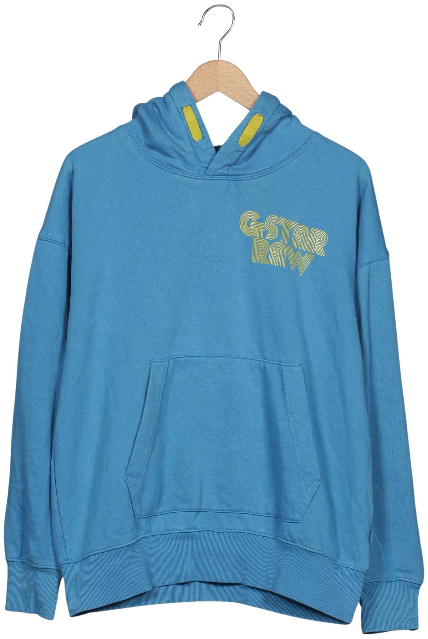 

G Star RAW Herren Kapuzenpullover, hellblau, Gr. 48