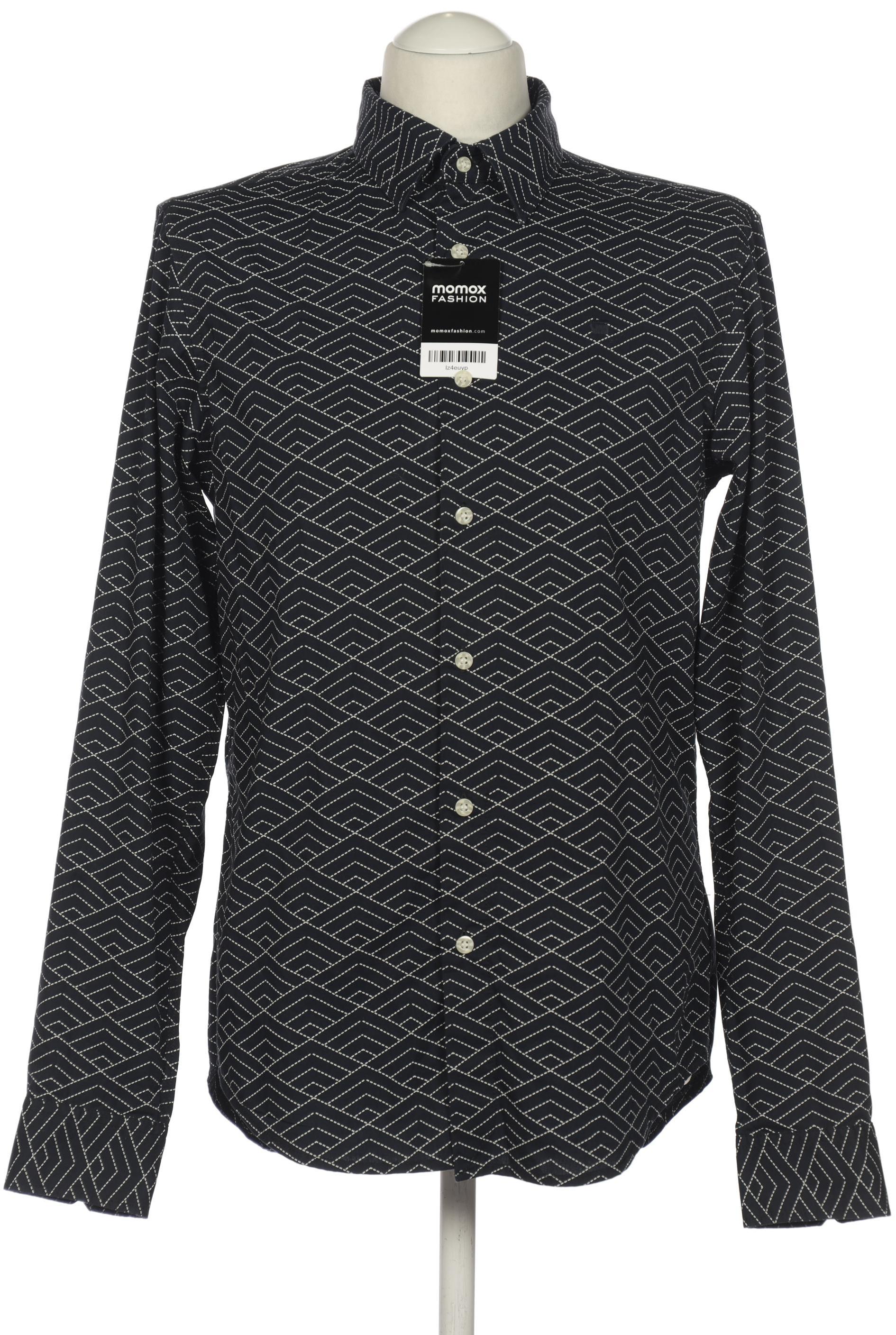 

G STAR RAW Herren Hemd, marineblau