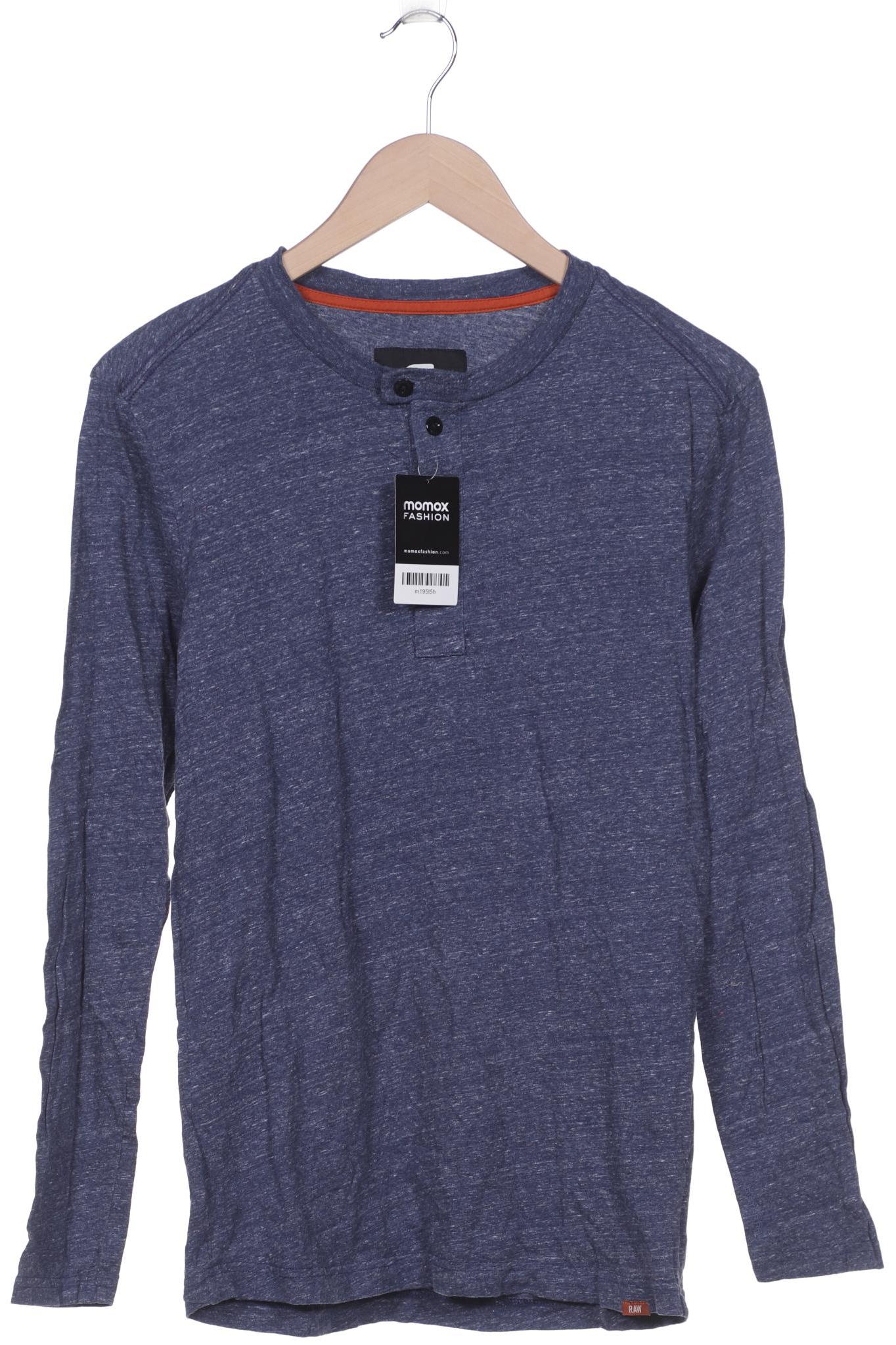 

G-STAR RAW Herren Langarmshirt, marineblau
