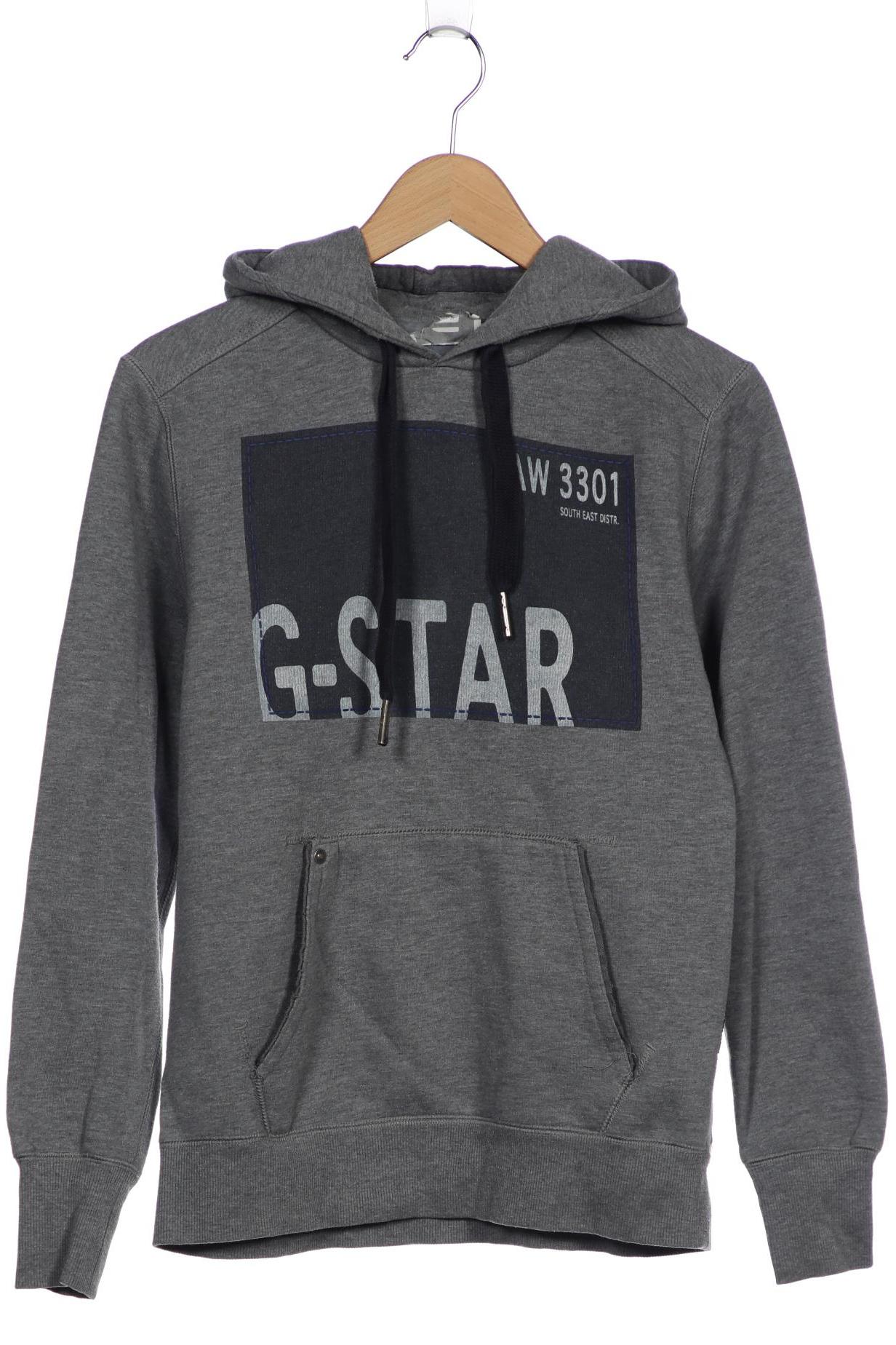 

G STAR RAW Herren Kapuzenpullover, grau