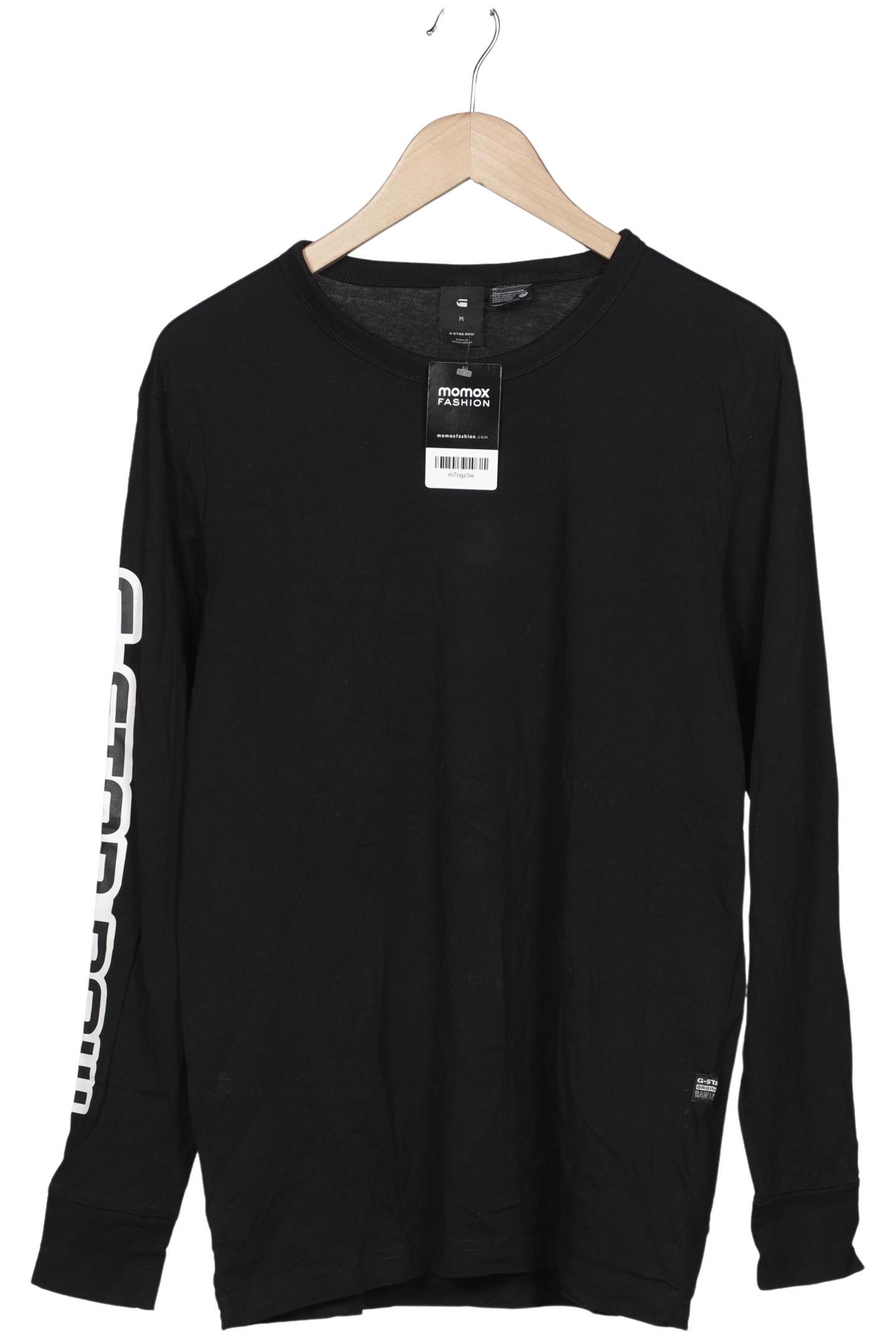 

G Star RAW Herren Langarmshirt, schwarz, Gr. 48
