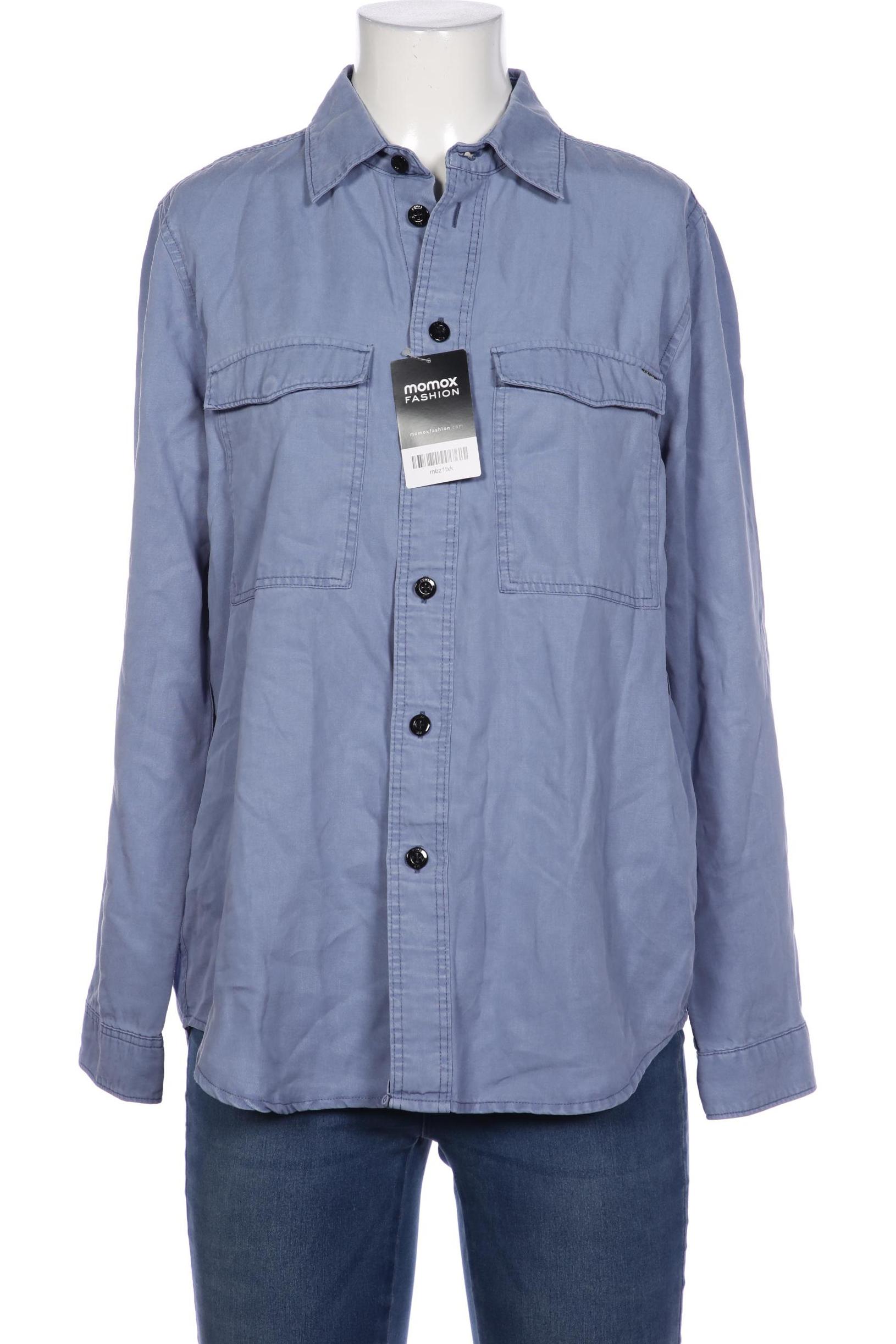 

G STAR RAW Damen Bluse, hellblau