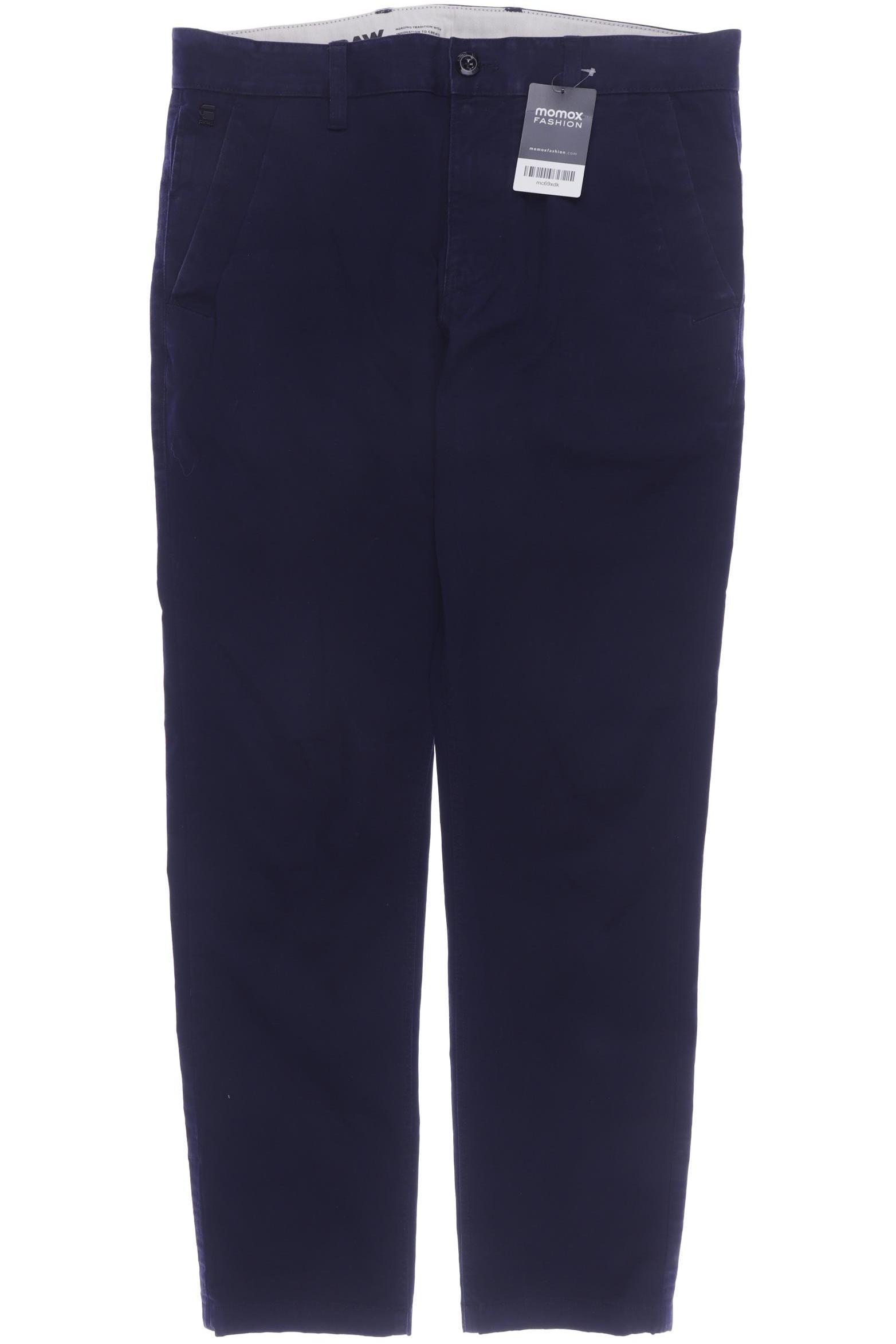 

G STAR RAW Herren Stoffhose, marineblau