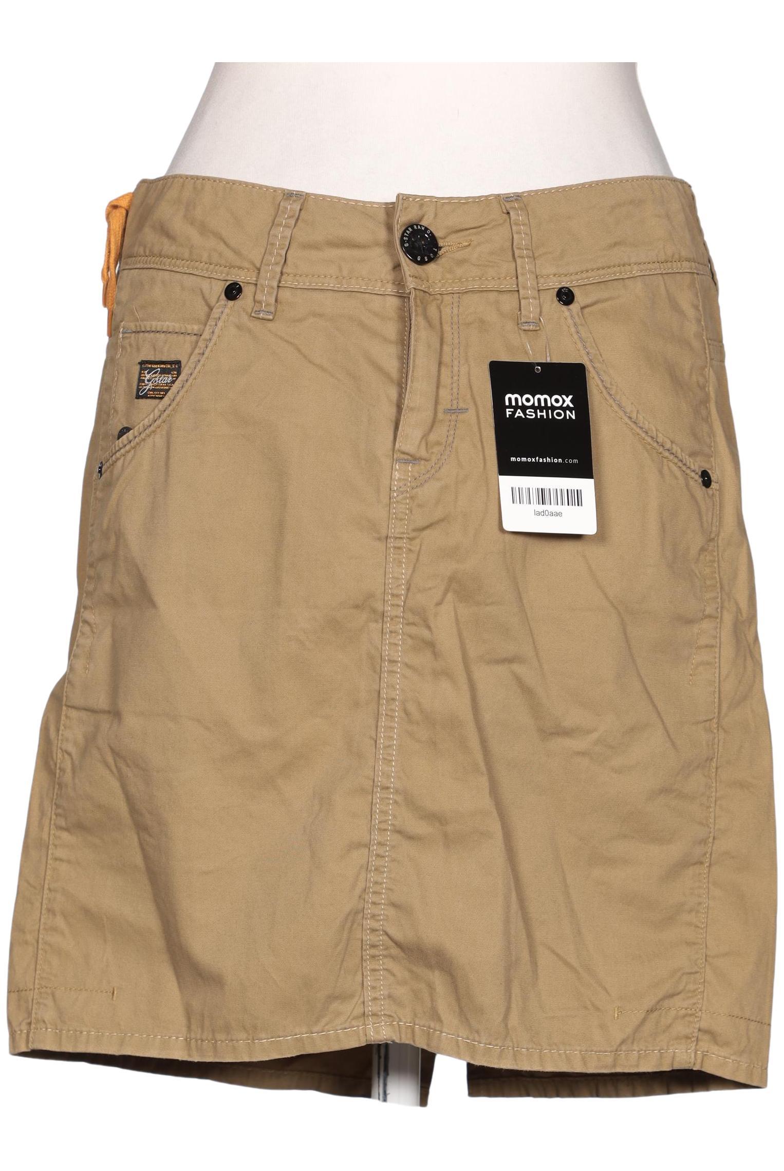 

G Star RAW Damen Rock, beige, Gr. 26