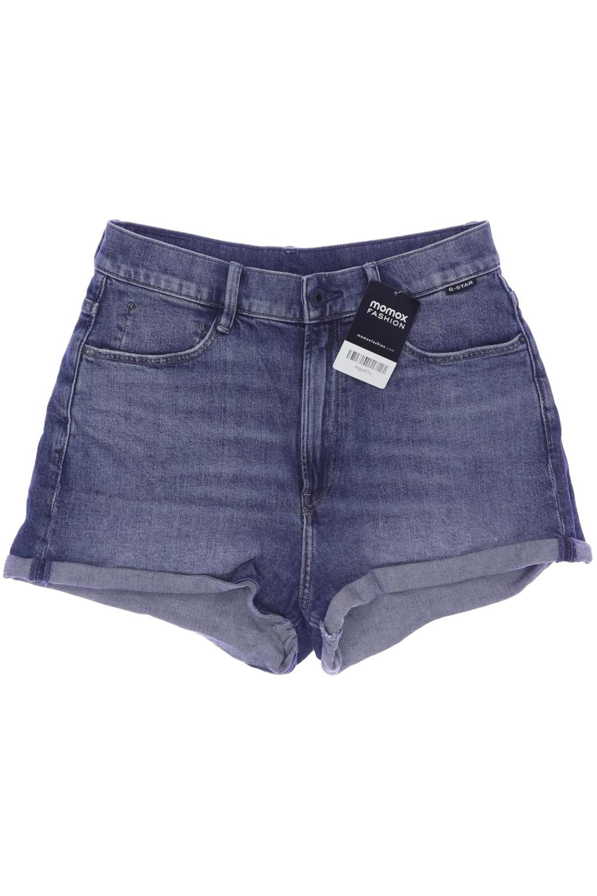 

G Star RAW Damen Shorts, blau, Gr. 28