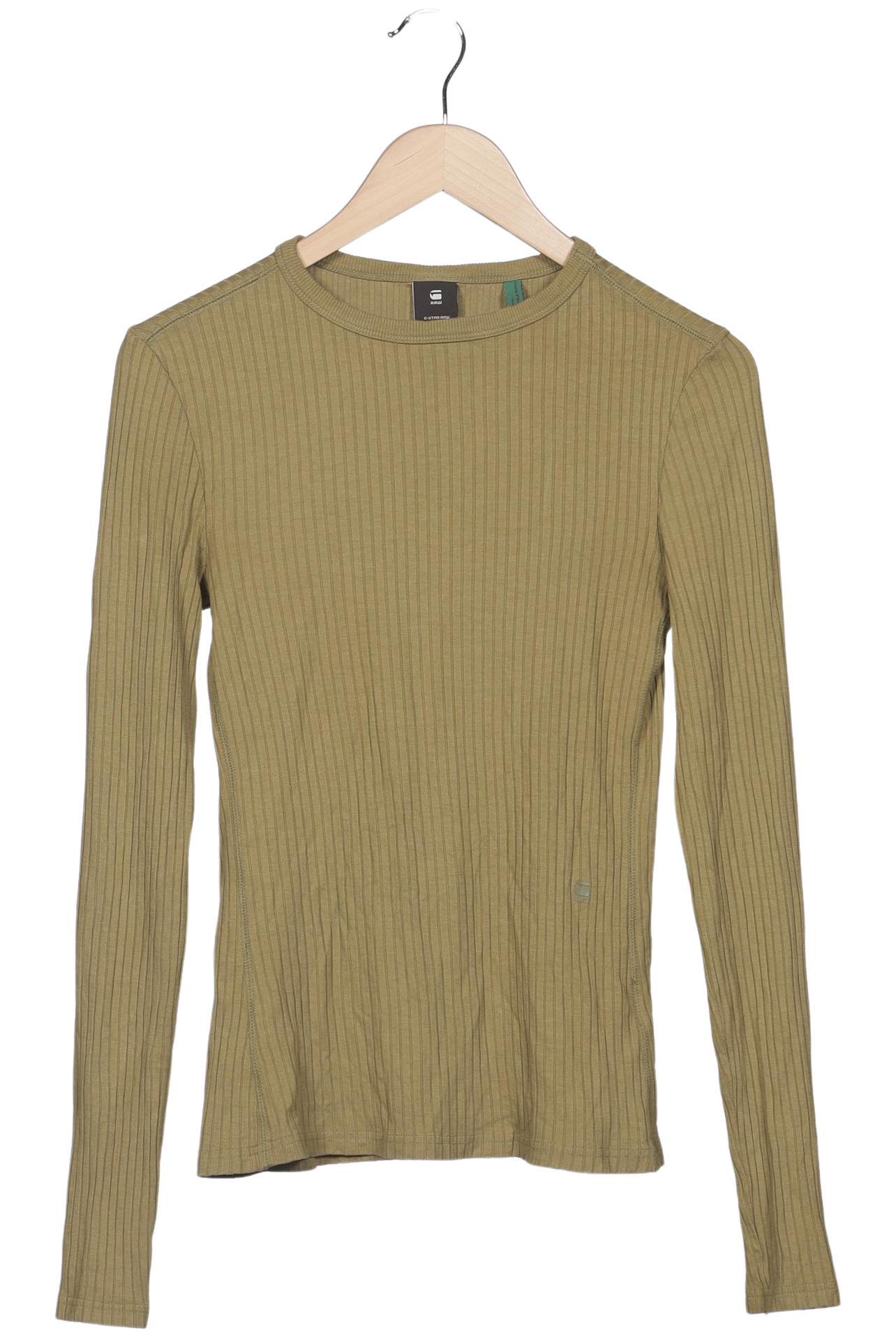 

G Star RAW Damen Langarmshirt, grün, Gr. 42