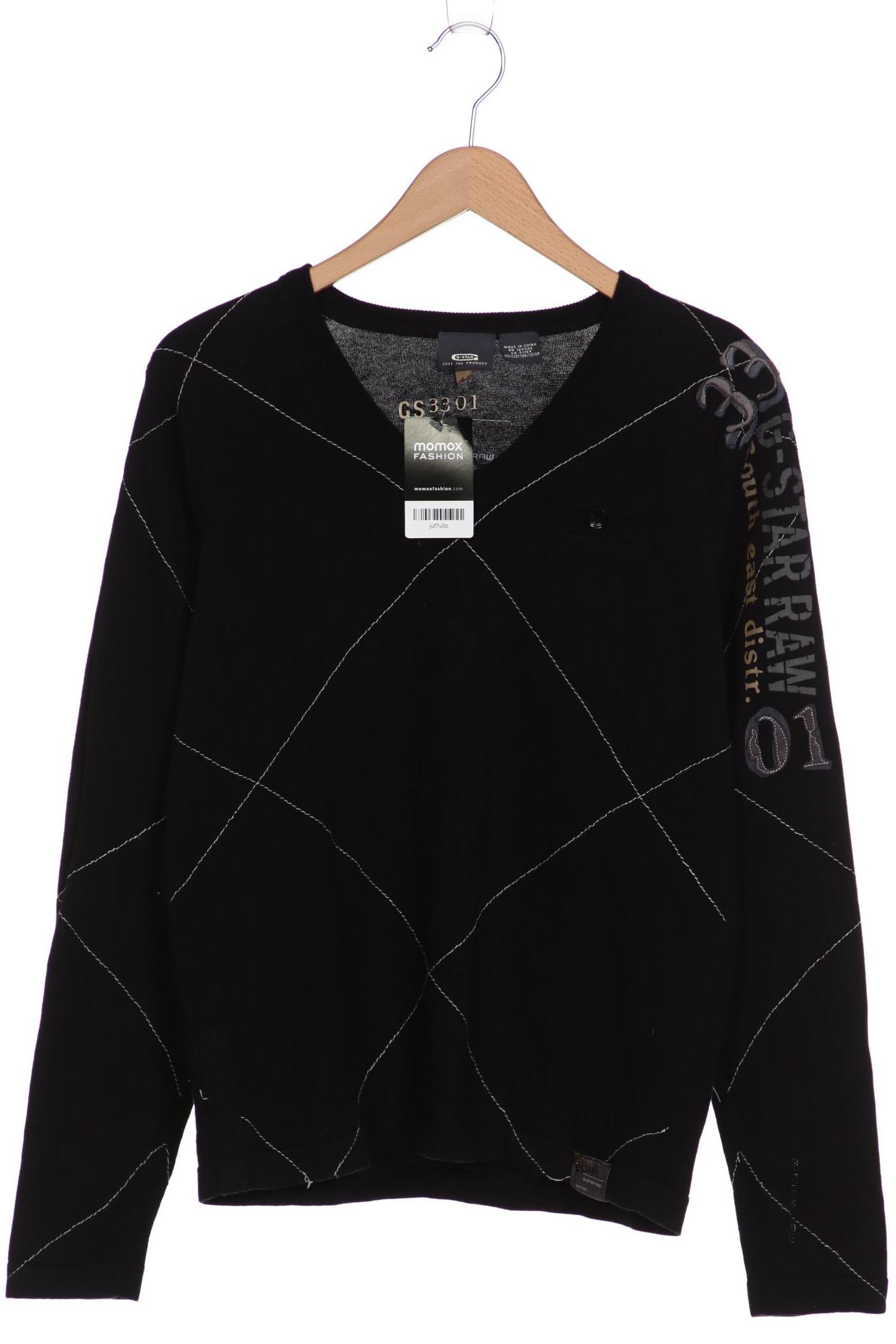 

G STAR RAW Herren Pullover, schwarz
