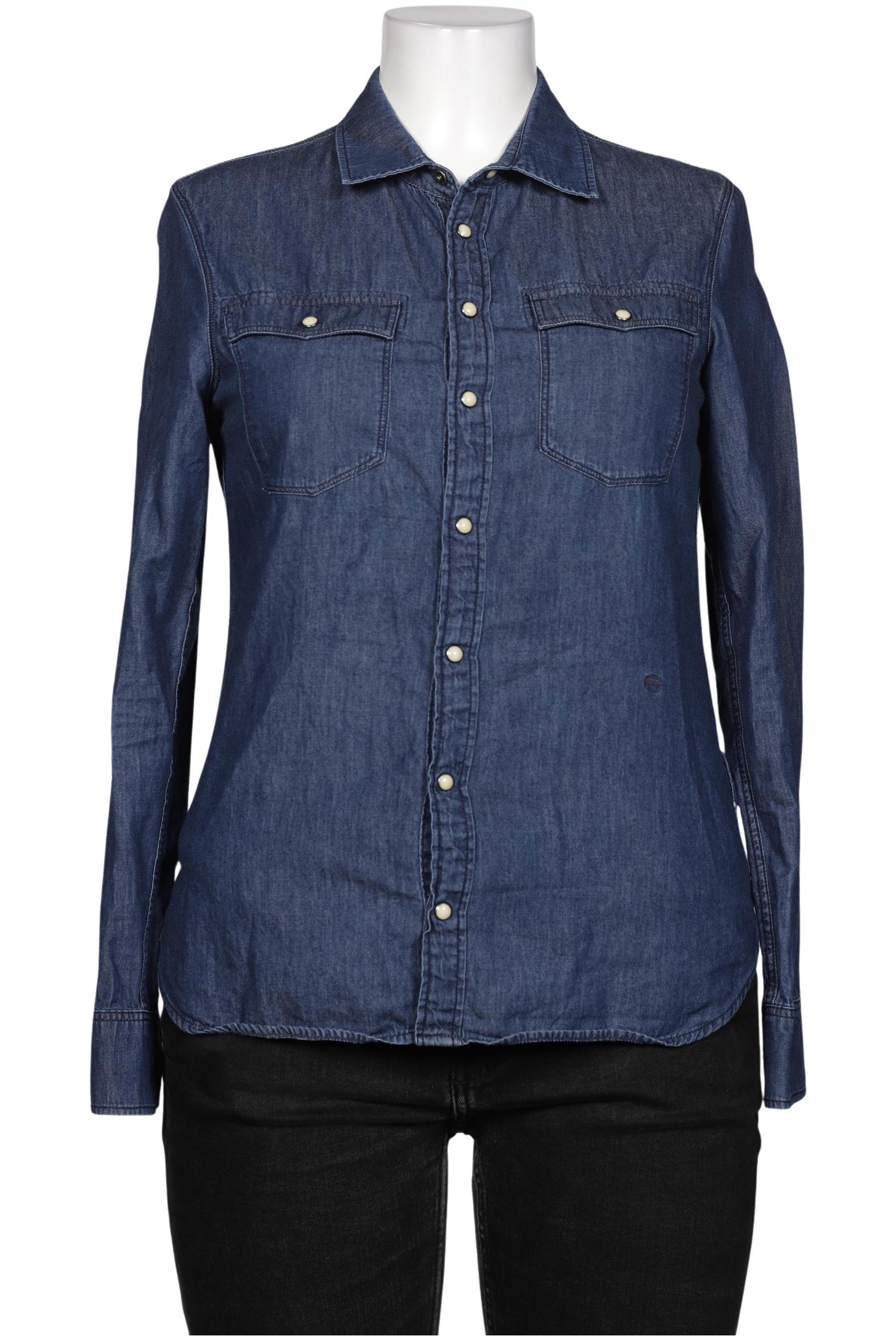 

G Star RAW Damen Bluse, blau, Gr. 38