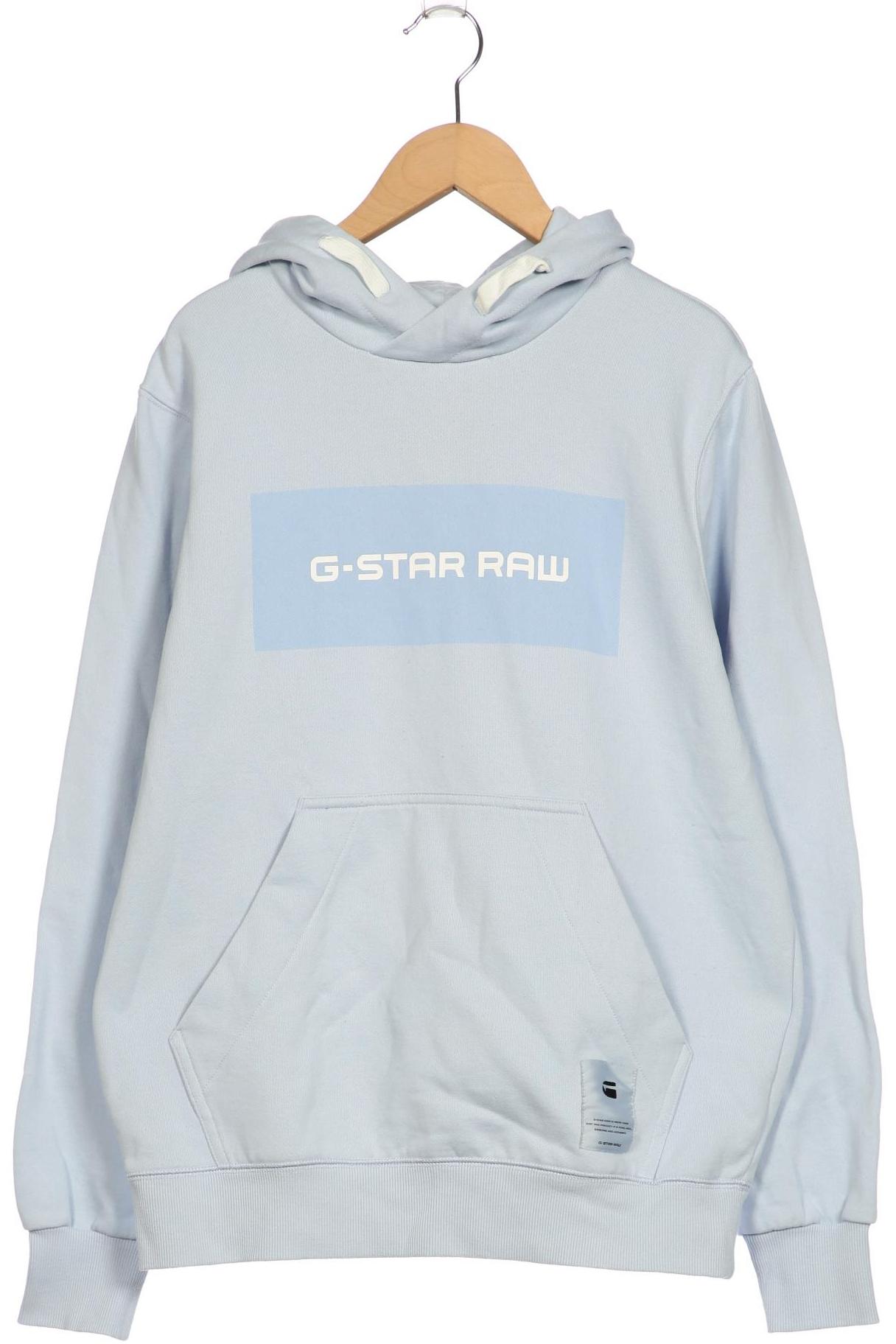 

G Star RAW Herren Kapuzenpullover, hellblau, Gr. 48