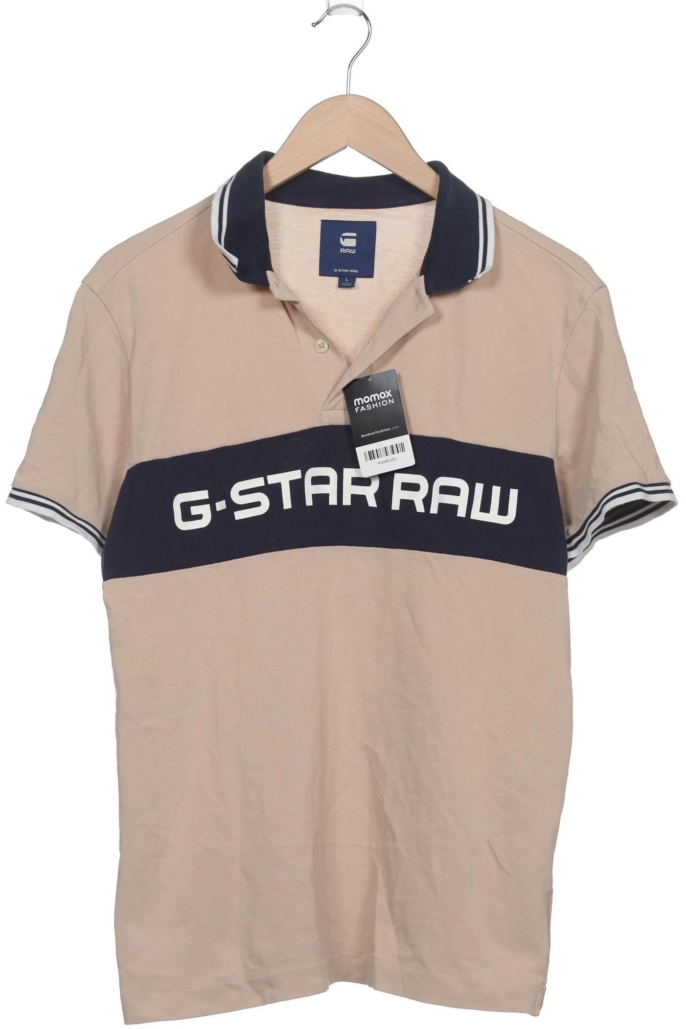 

G Star RAW Herren Poloshirt, beige, Gr. 52