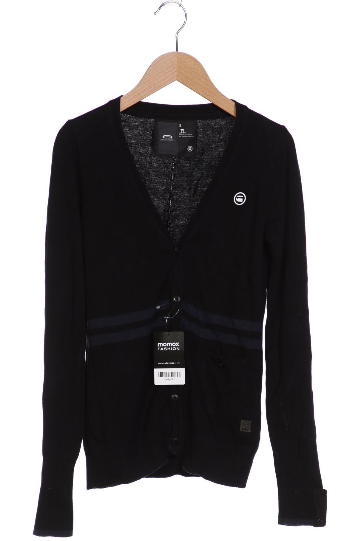 

G STAR RAW Damen Strickjacke, schwarz