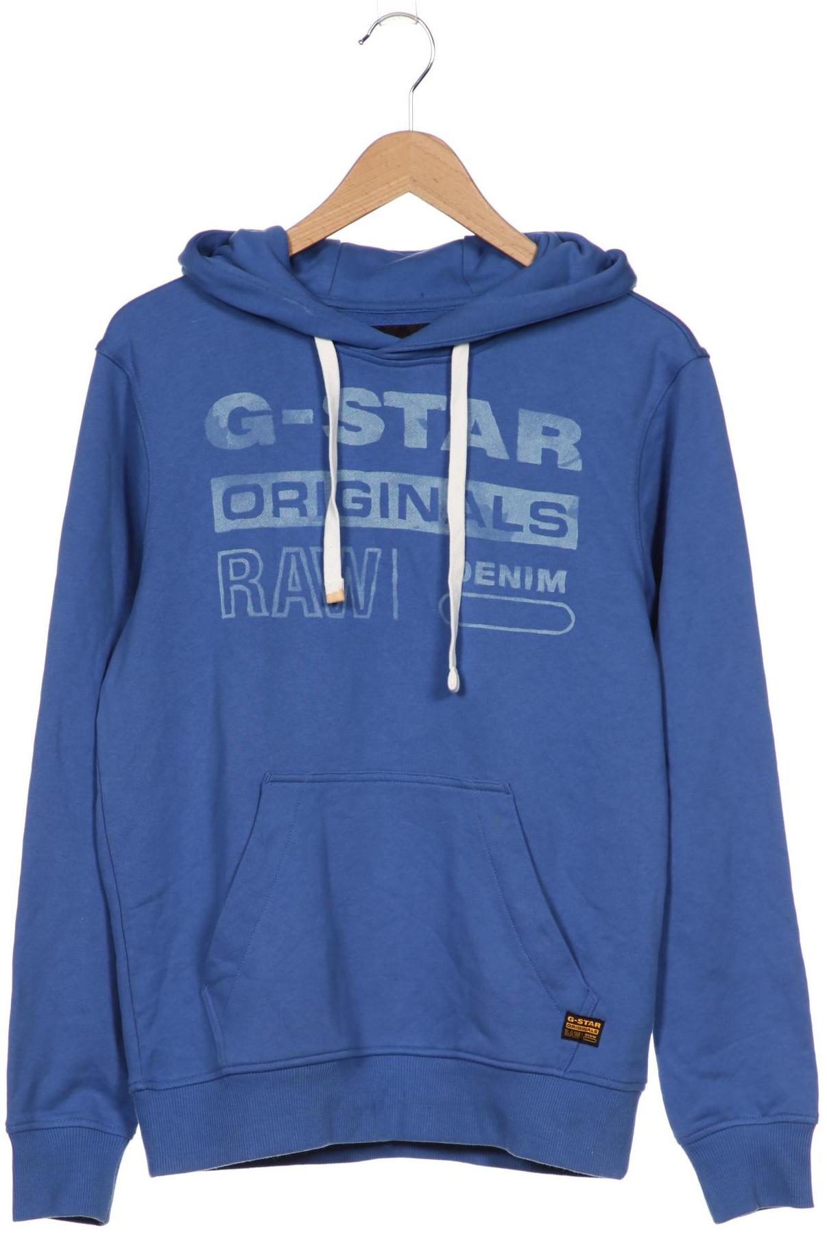 

G STAR RAW Herren Kapuzenpullover, blau