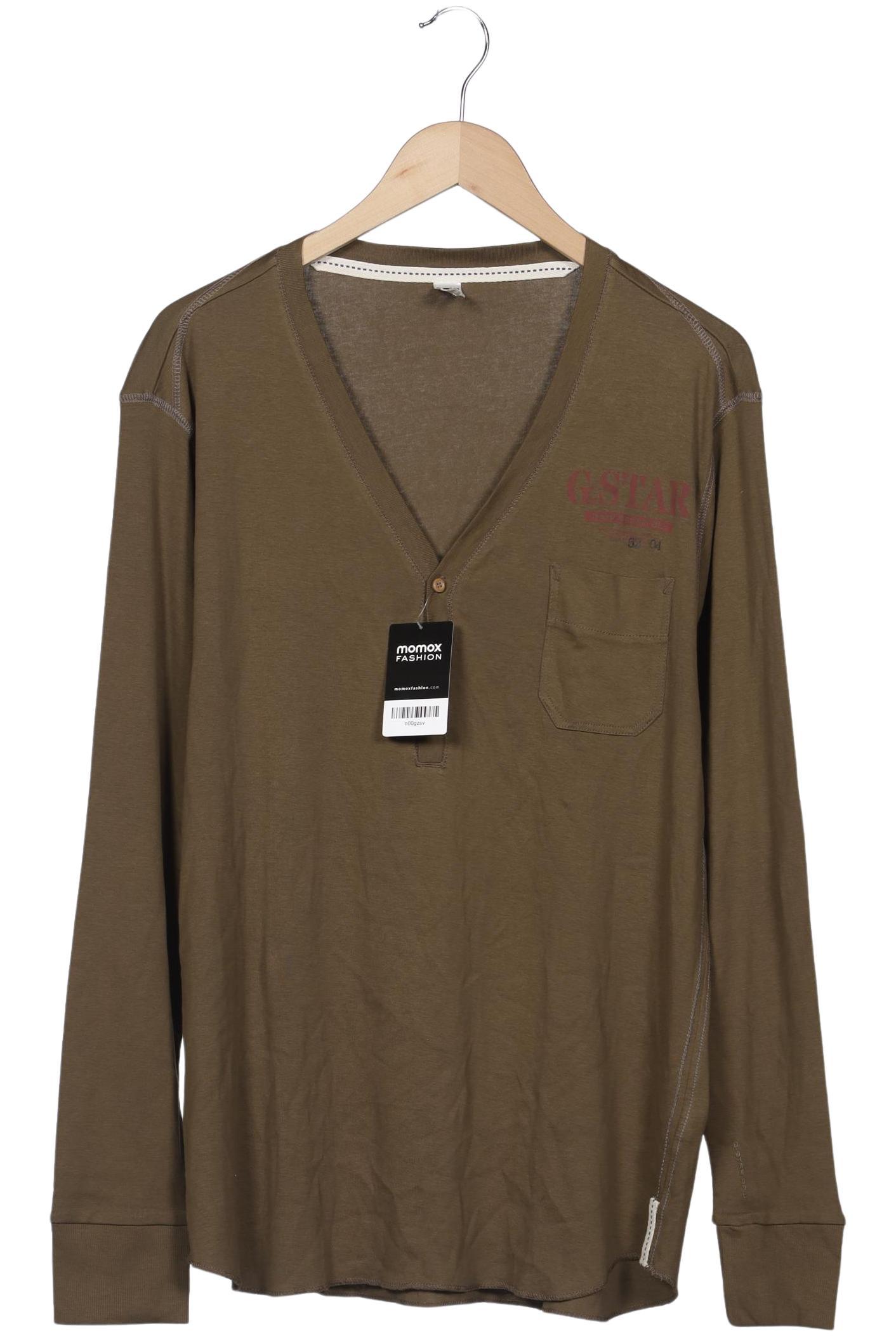 

G Star RAW Herren Langarmshirt, grün, Gr. 54