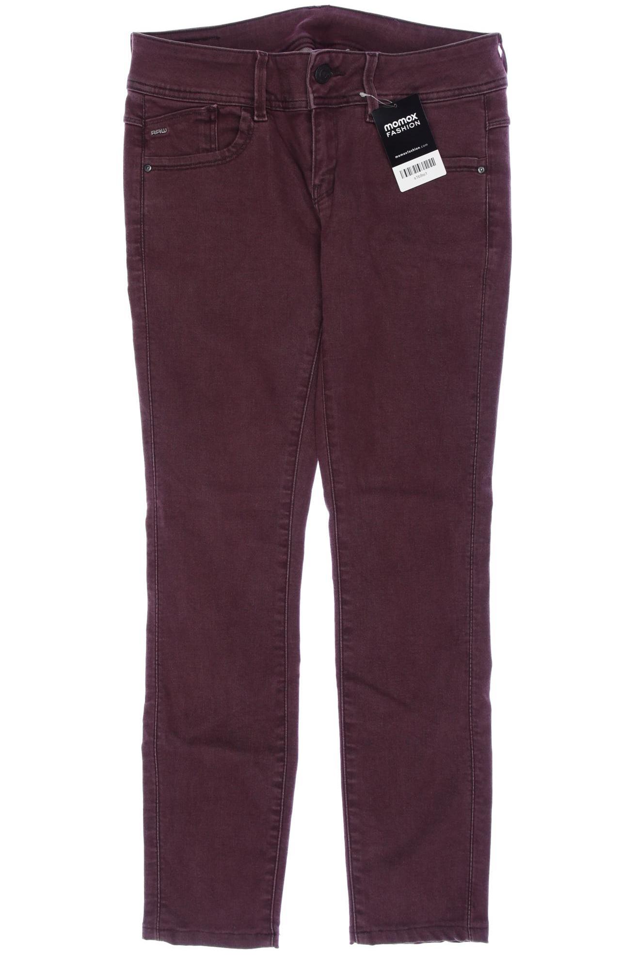 

G Star RAW Damen Jeans, bordeaux, Gr. 30