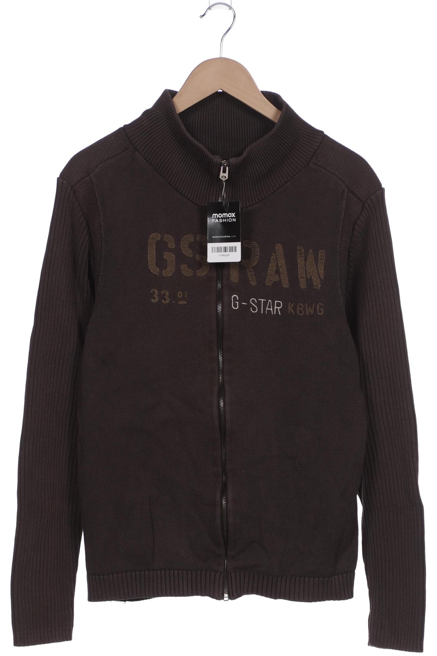 

G Star RAW Herren Strickjacke, braun, Gr. 54