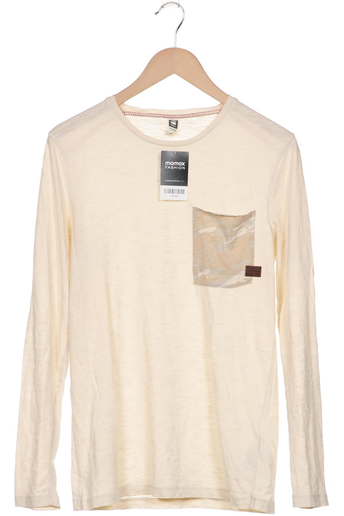 

G STAR RAW Herren Langarmshirt, beige