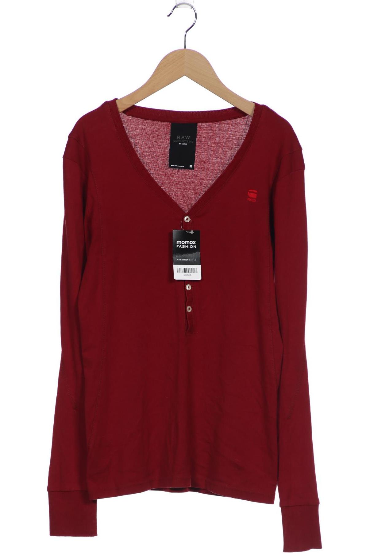

G-Star RAW Herren Langarmshirt, bordeaux, Gr. 48