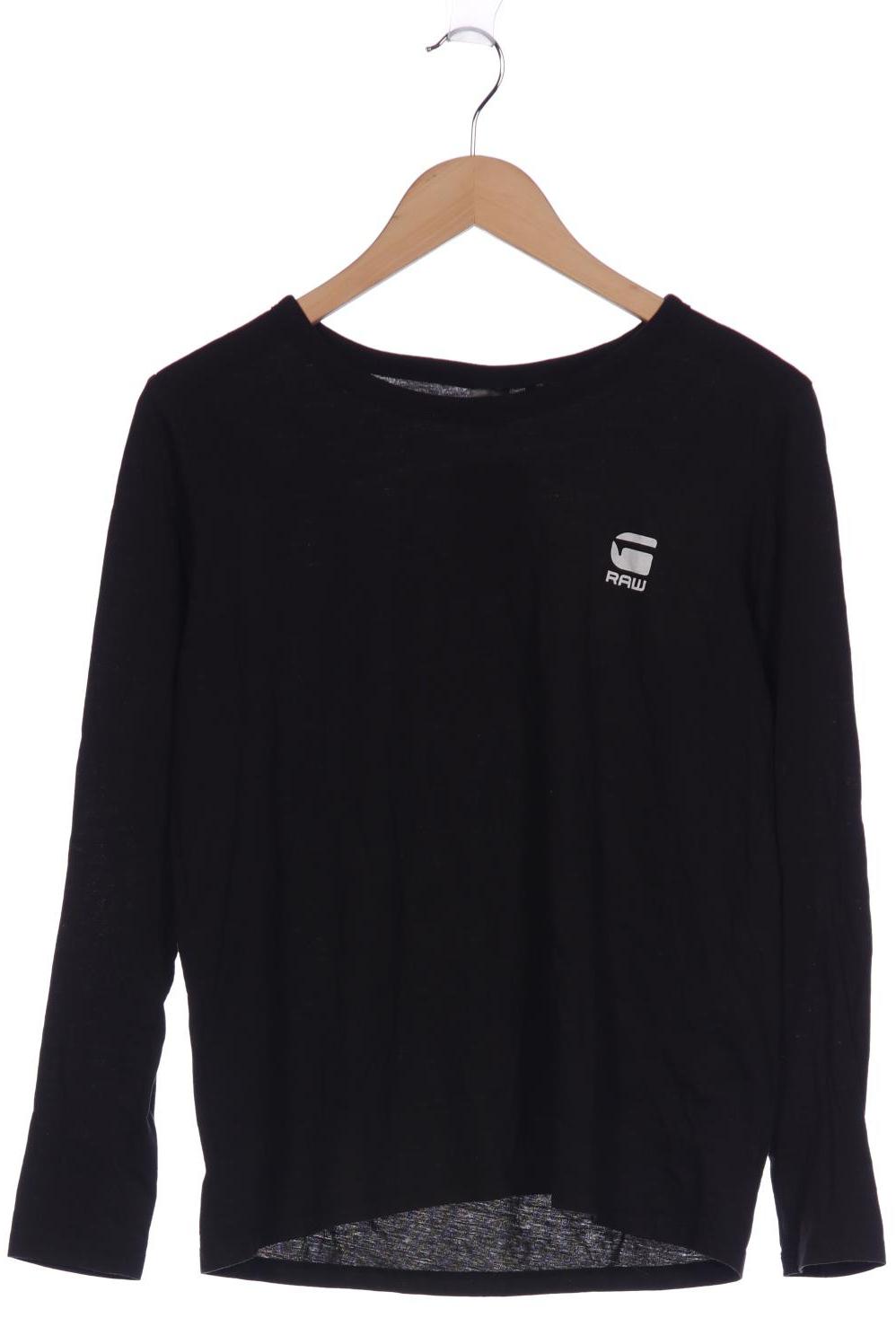 

G STAR RAW Damen Langarmshirt, schwarz