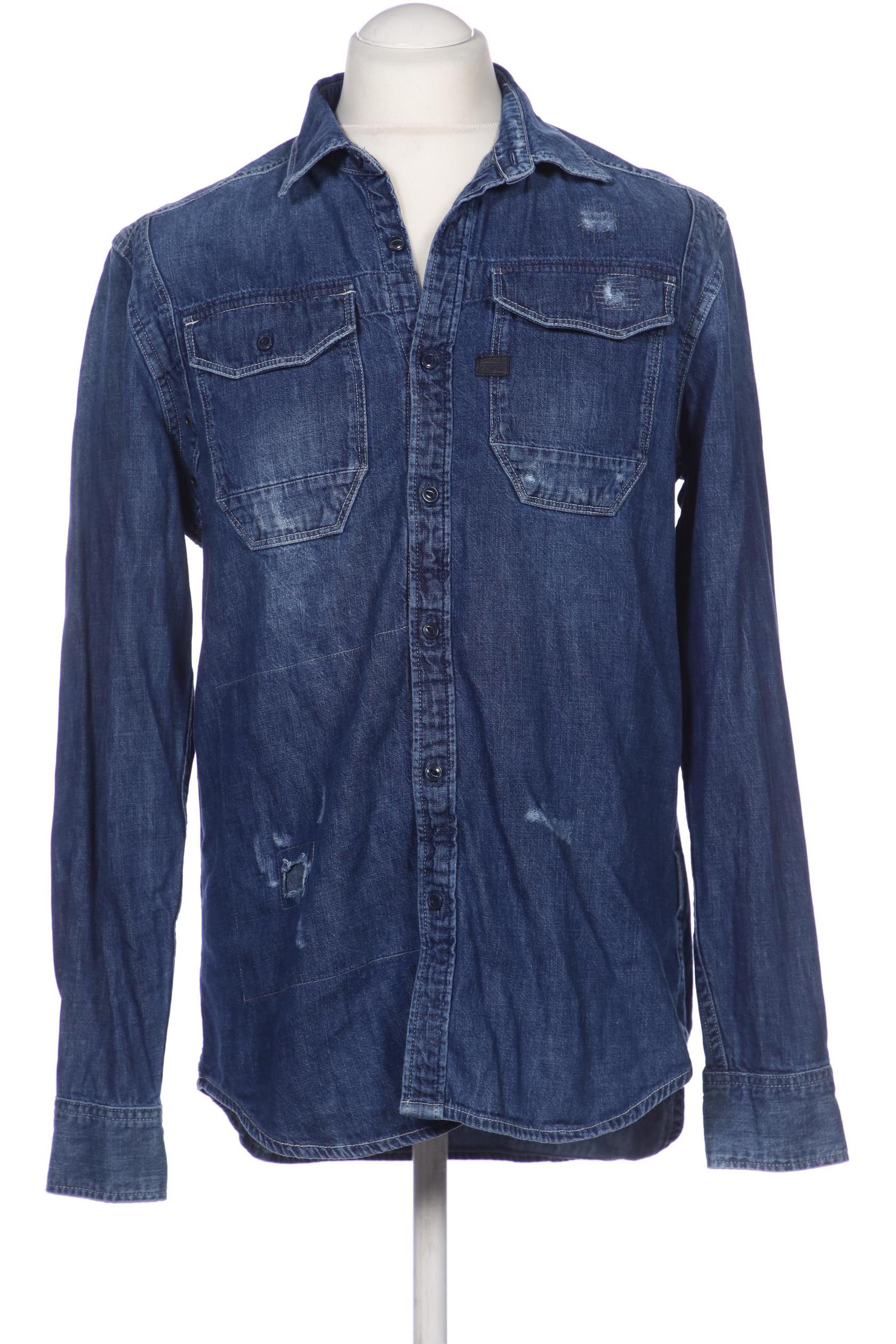 

G-STAR RAW Herren Hemd, blau