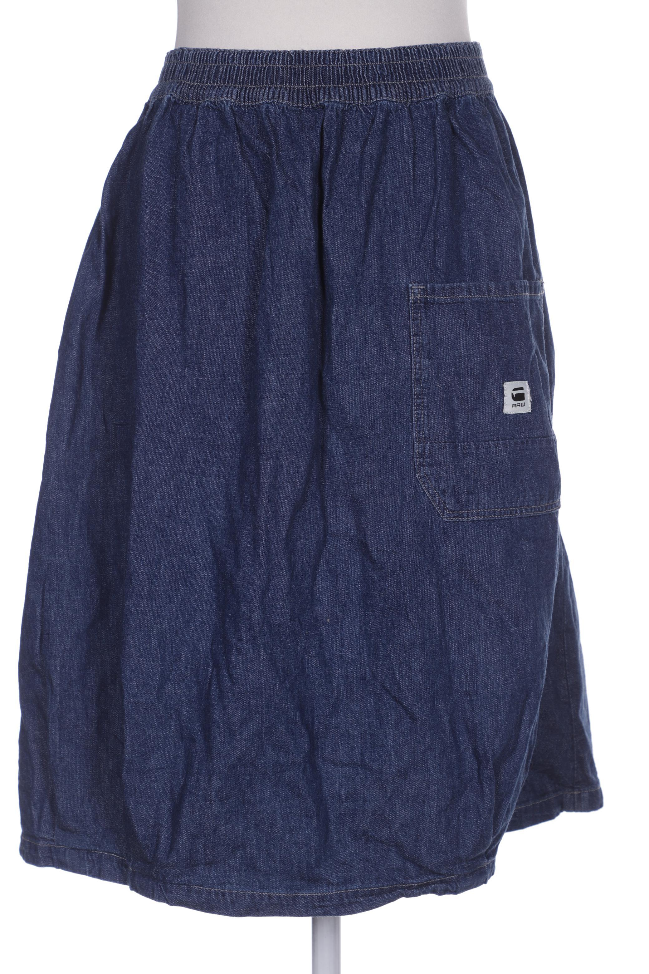 

G STAR RAW Damen Rock, marineblau