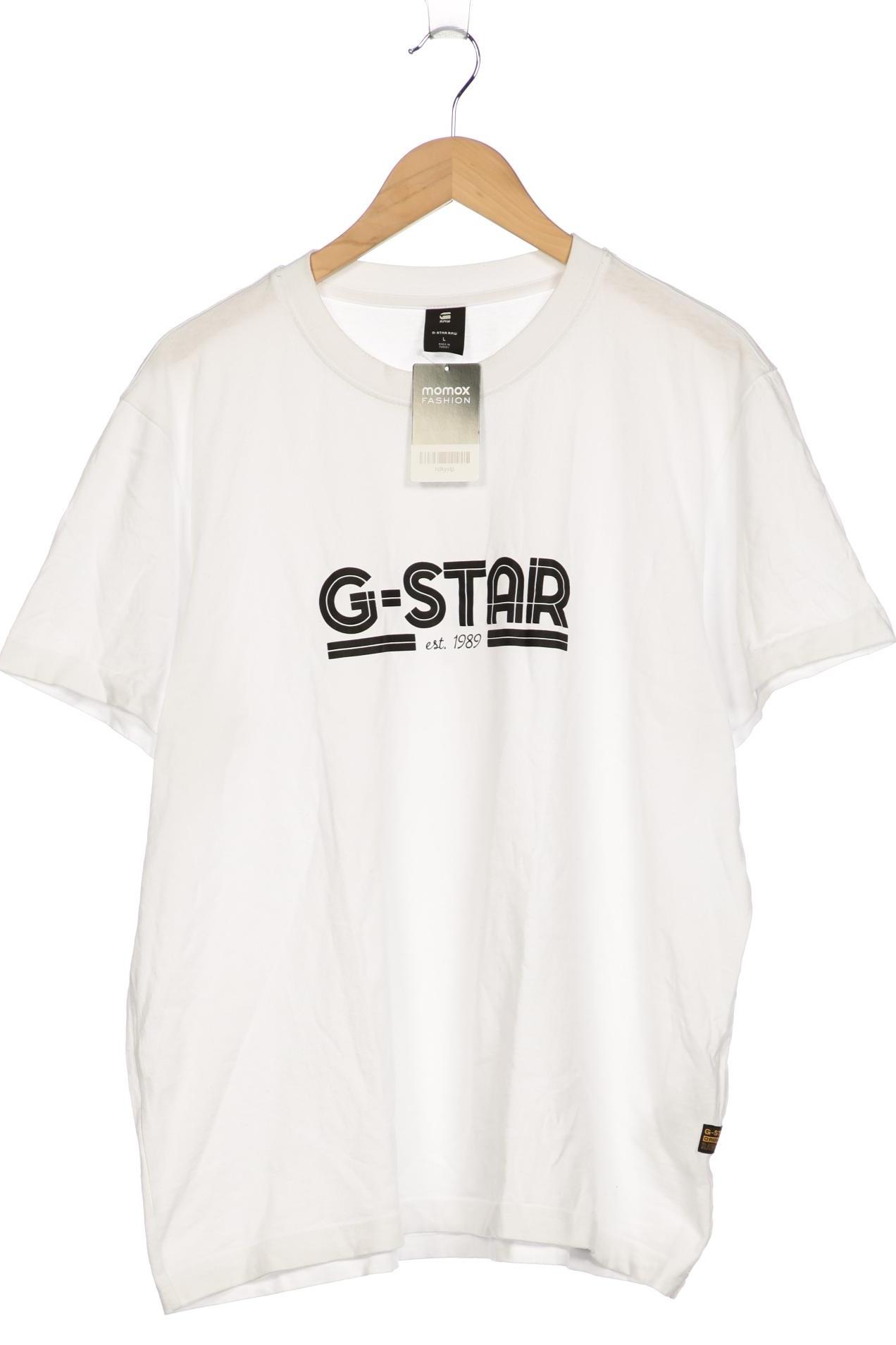 

G Star RAW Herren T-Shirt, weiß, Gr. 52