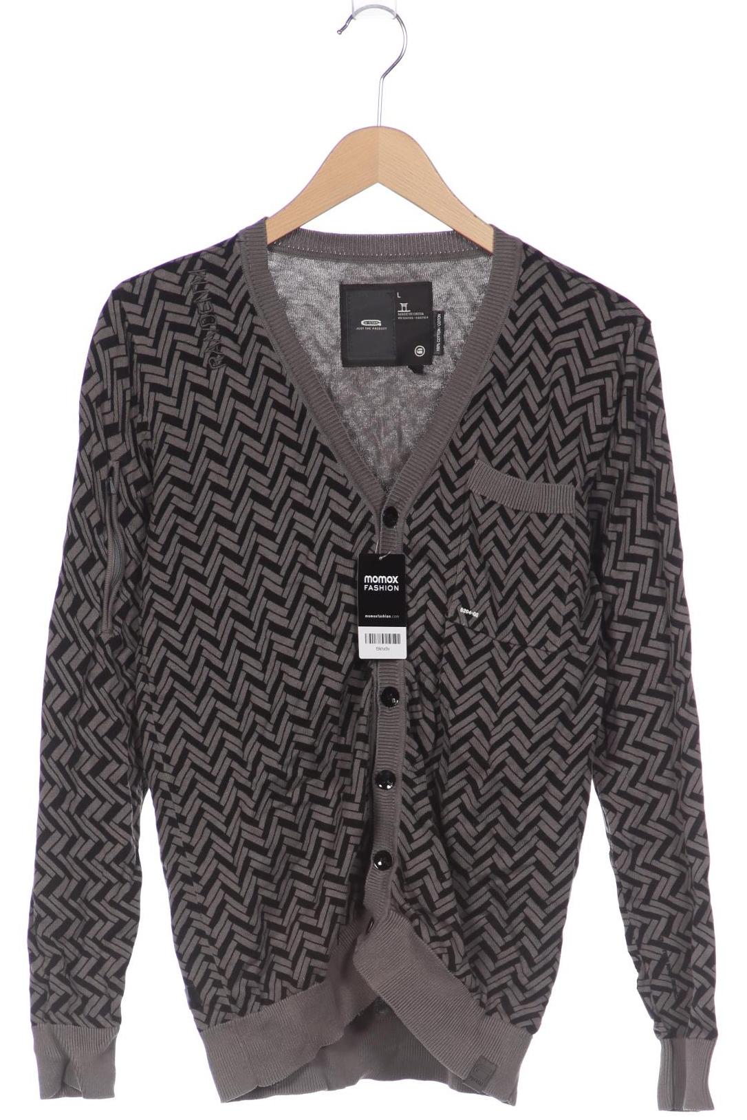 

G-Star RAW Herren Strickjacke, grau, Gr. 52