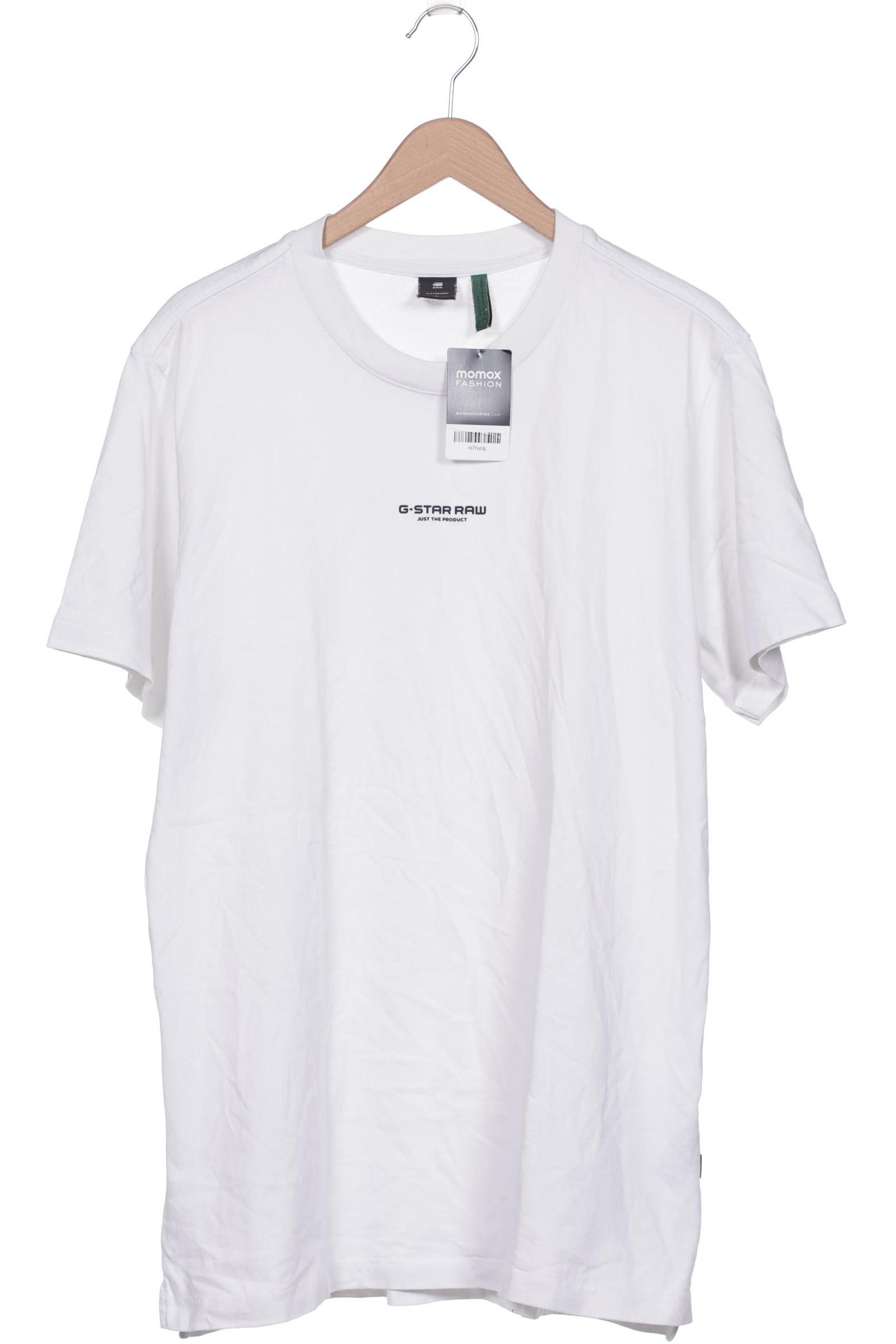 

G STAR RAW Herren T-Shirt, weiß