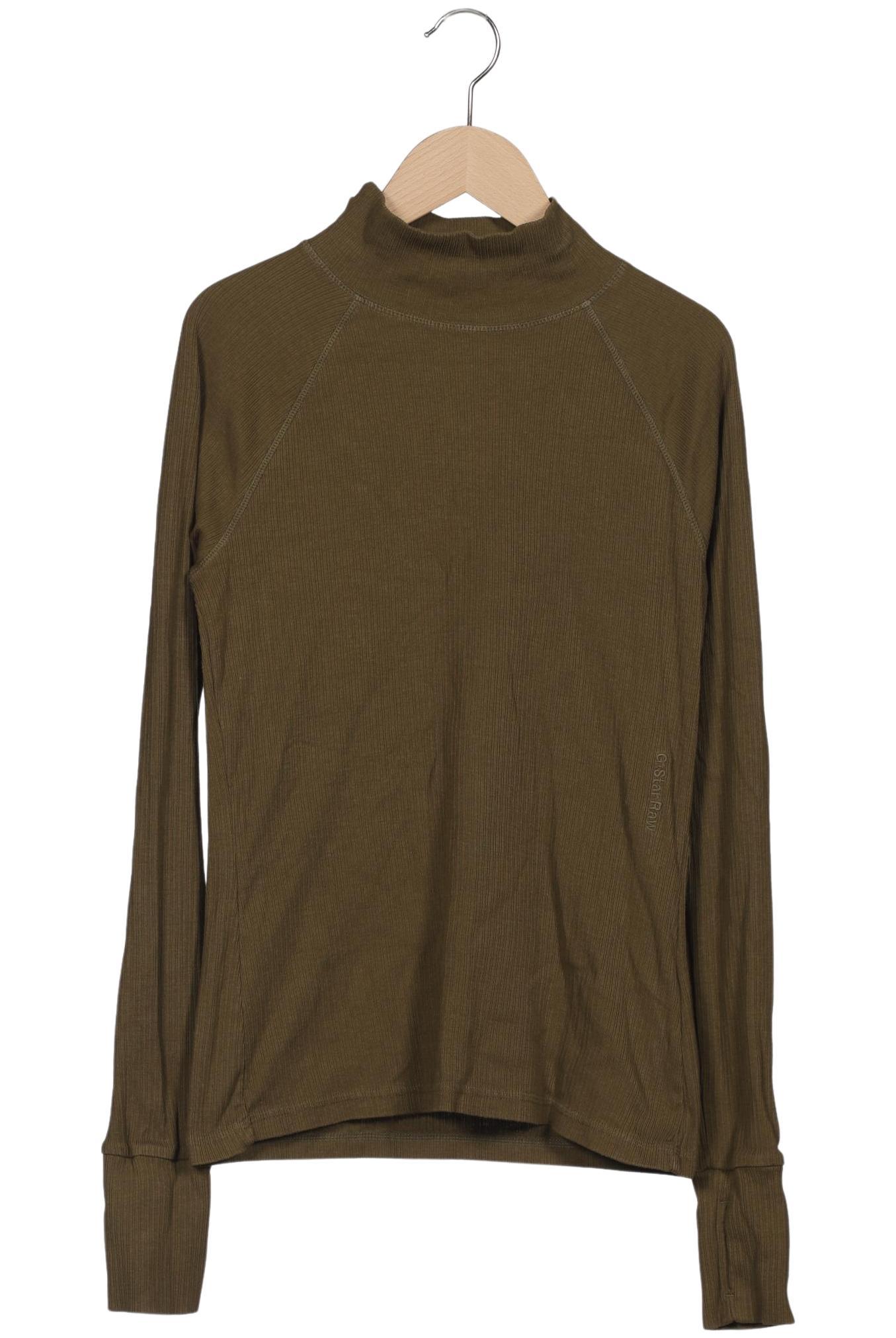 

G Star RAW Damen Langarmshirt, grün, Gr. 38