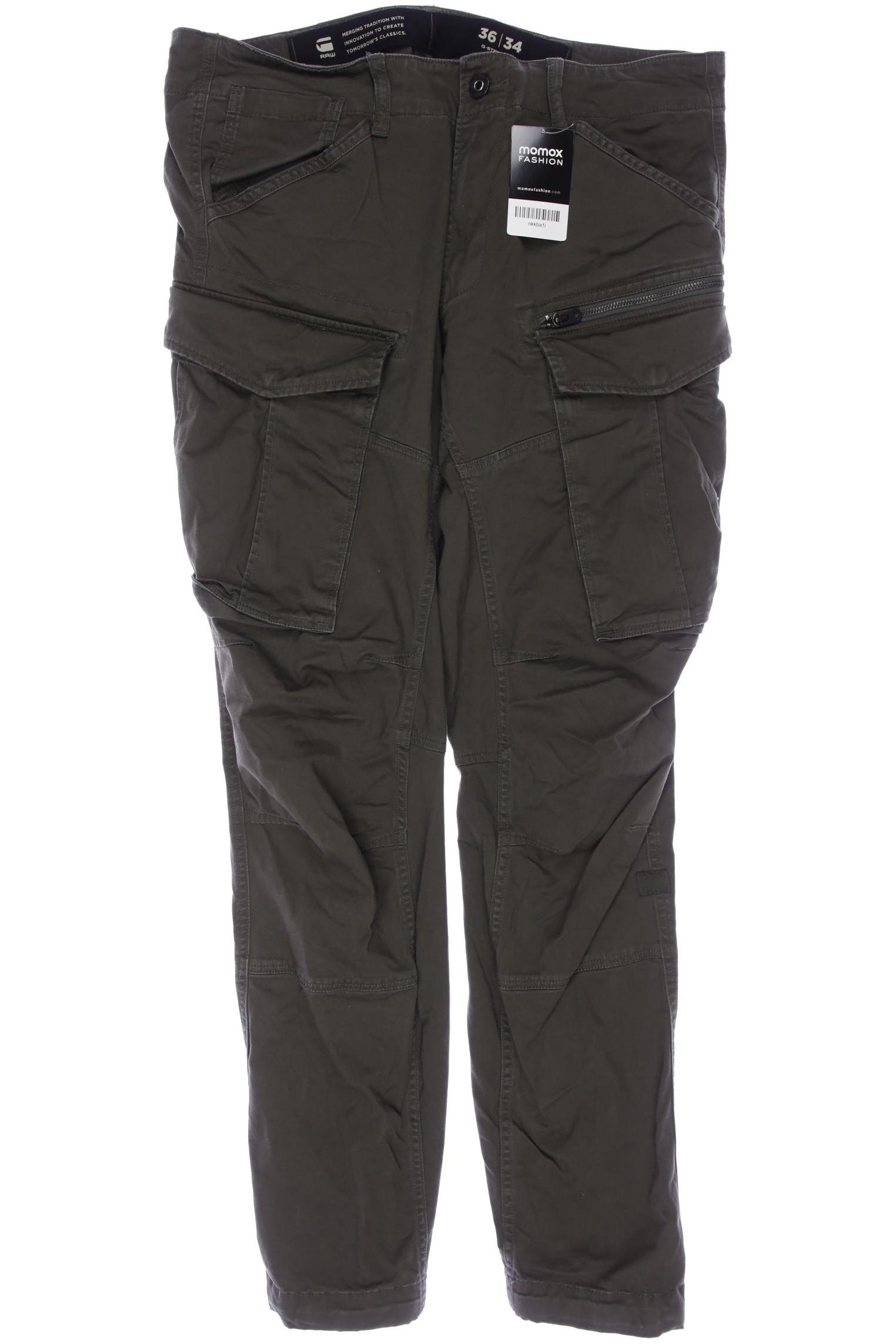 

G Star RAW Herren Stoffhose, grün, Gr. 36