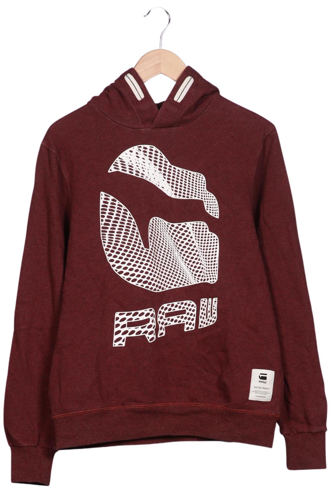 

G Star RAW Herren Kapuzenpullover, bordeaux, Gr. 48