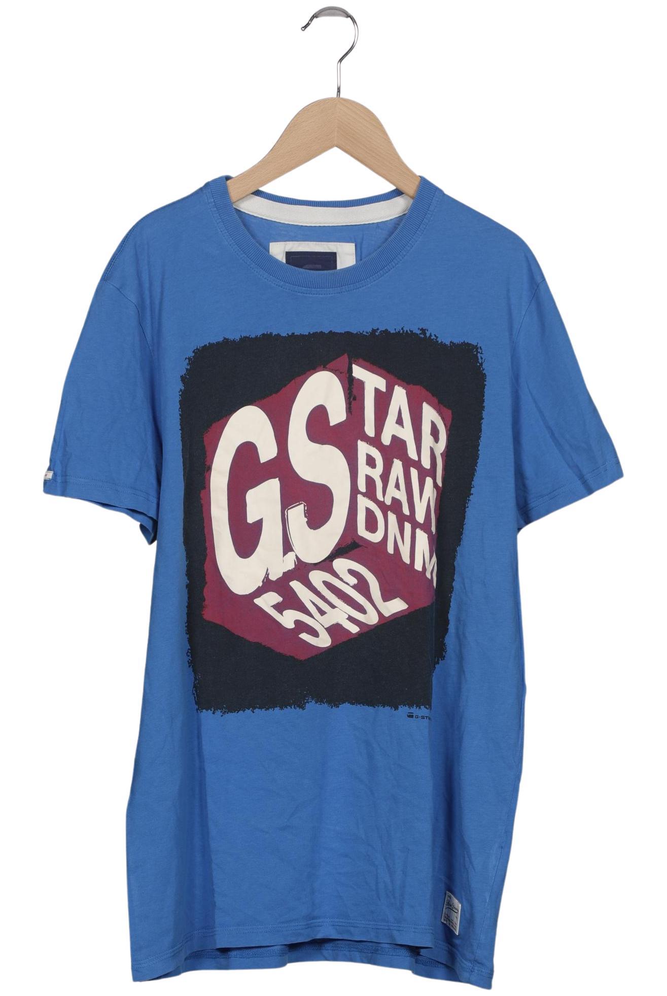 

G Star RAW Herren T-Shirt, blau, Gr. 52