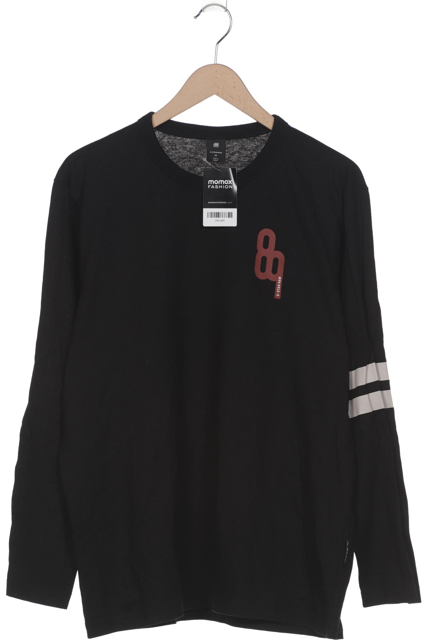 

G Star RAW Herren Langarmshirt, schwarz, Gr. 48