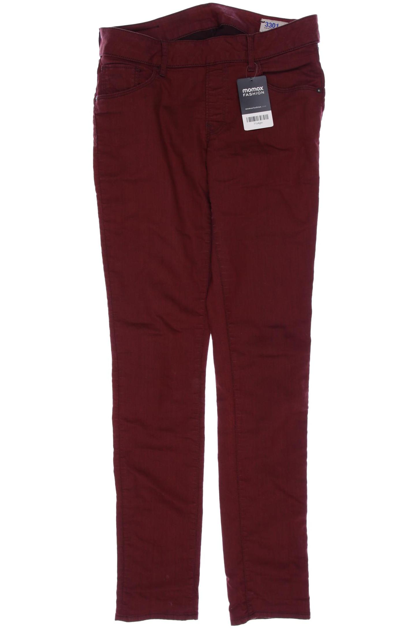 

G STAR RAW Damen Stoffhose, bordeaux