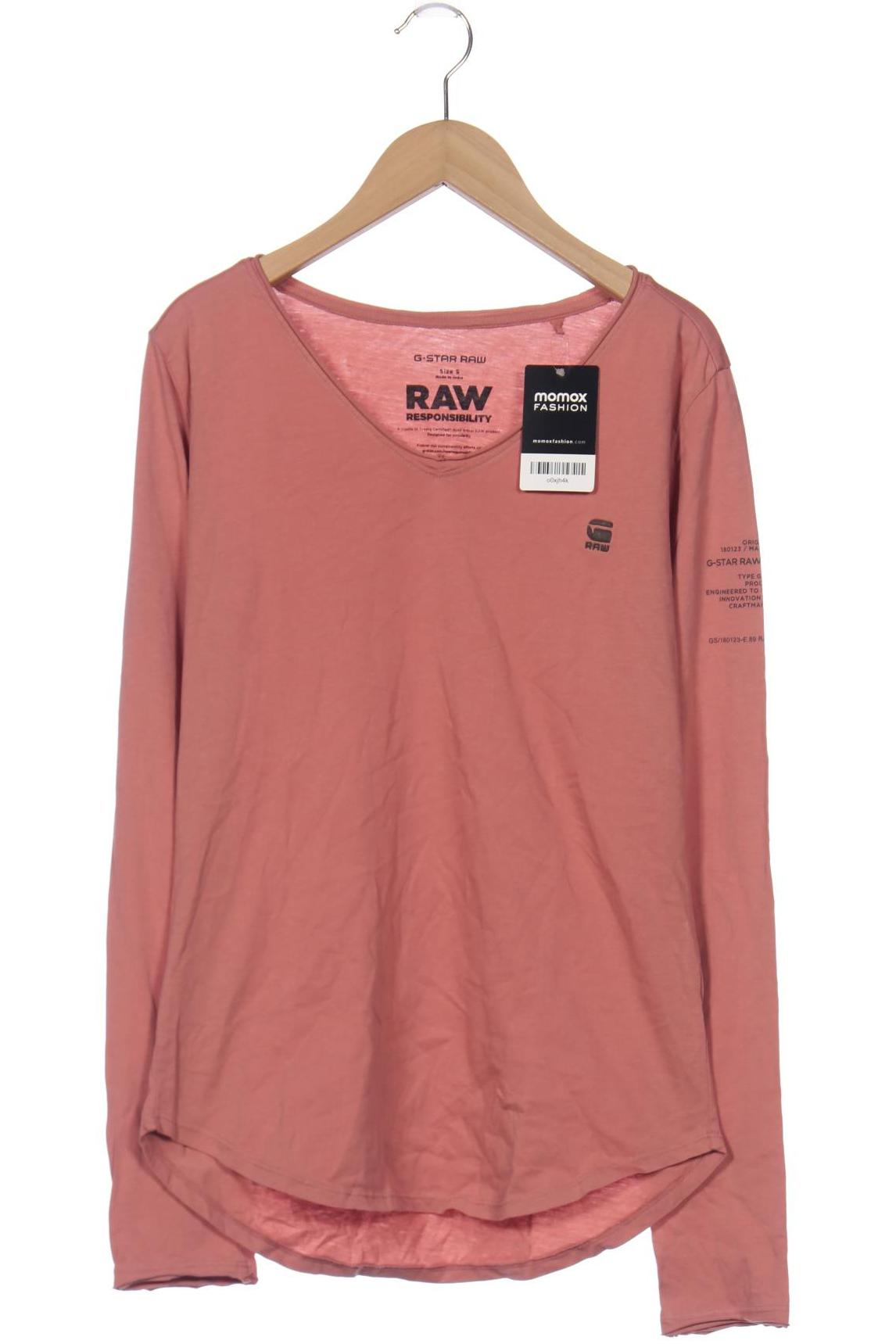

G STAR RAW Damen Langarmshirt, pink
