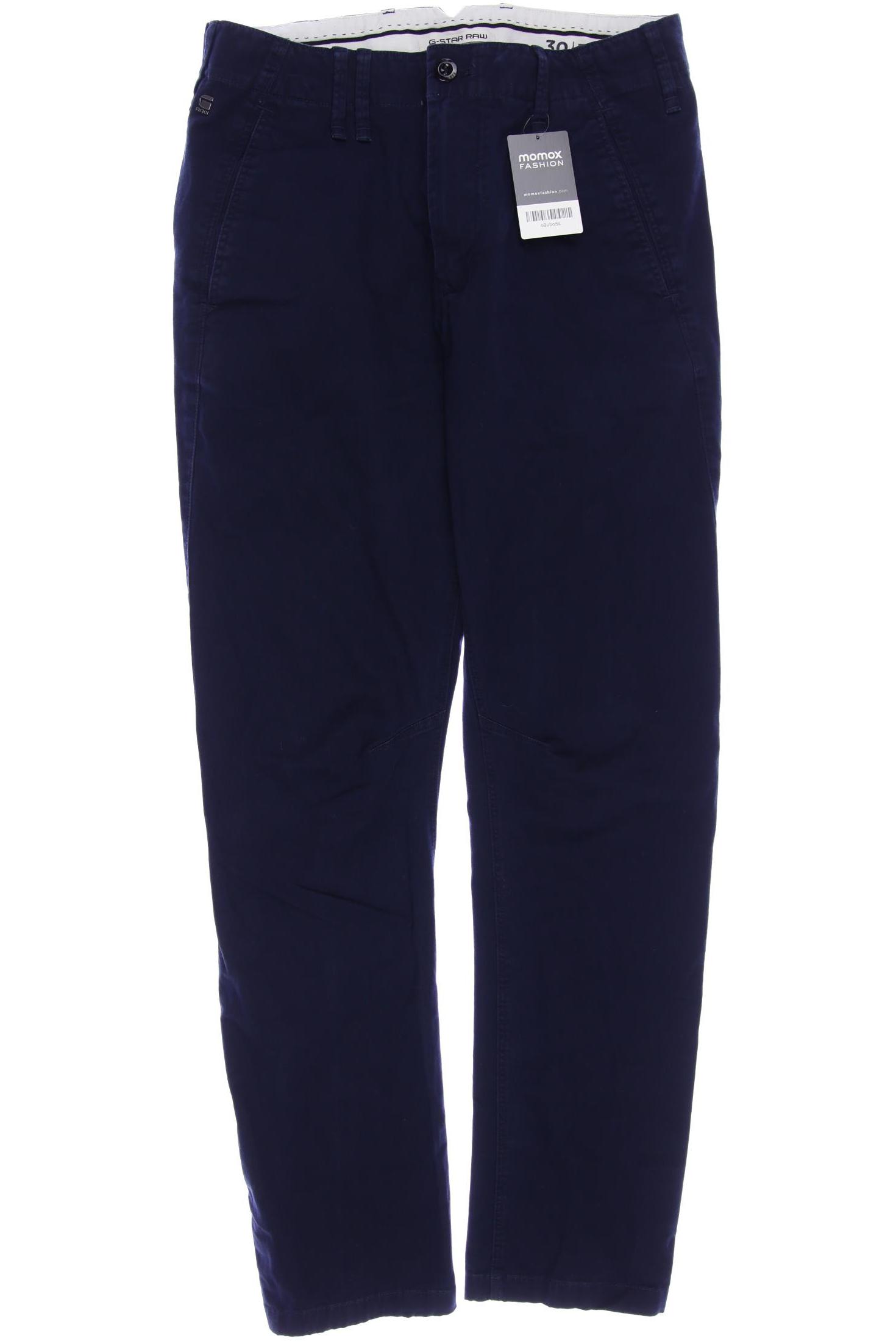 

G STAR RAW Herren Stoffhose, marineblau