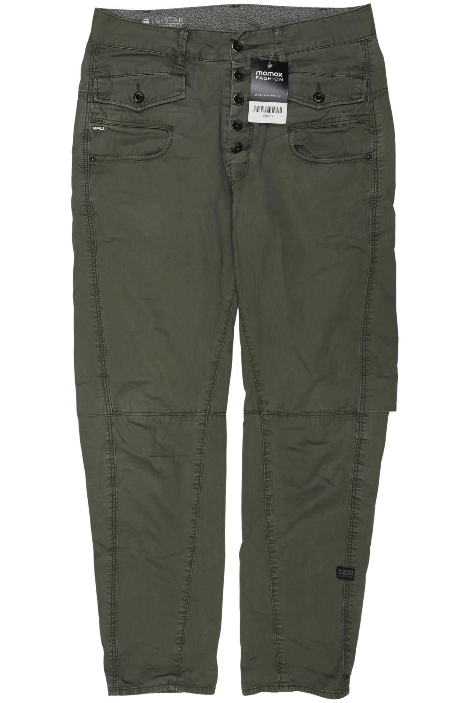 

G Star RAW Damen Stoffhose, grün, Gr. 0