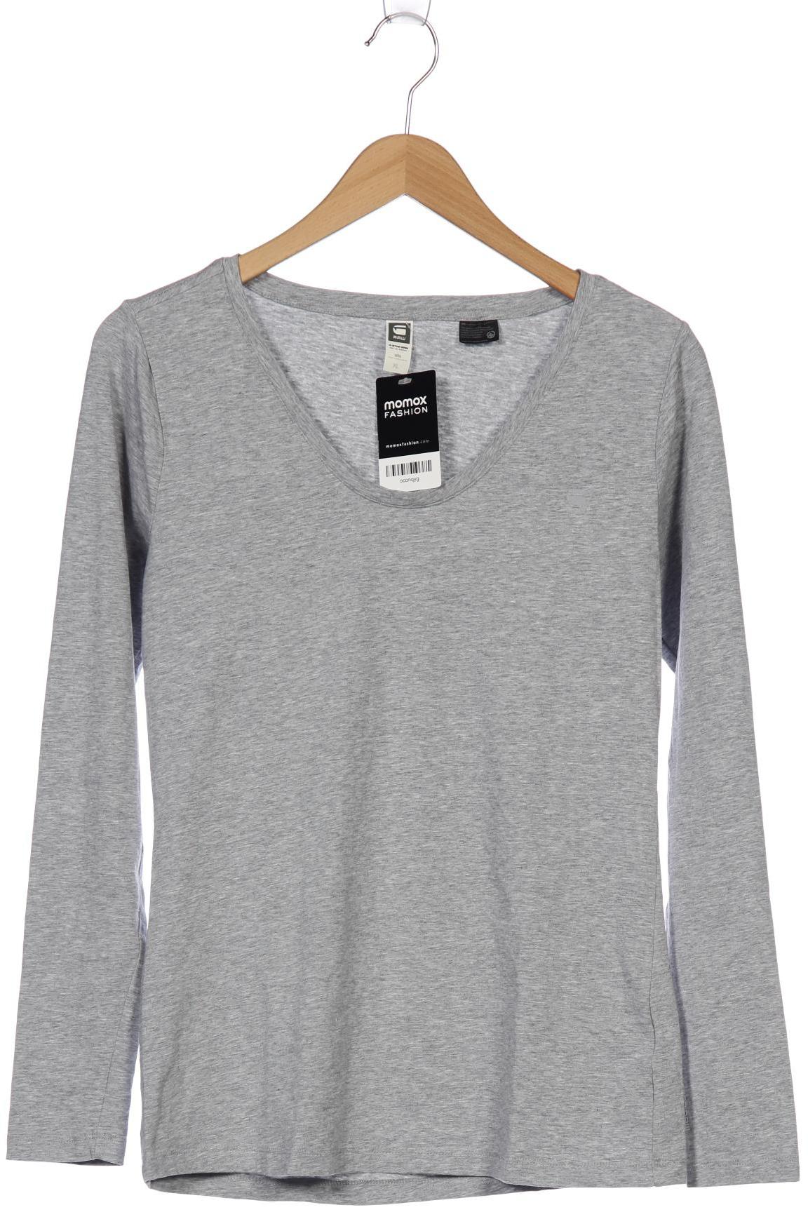 

G STAR RAW Damen Langarmshirt, grau