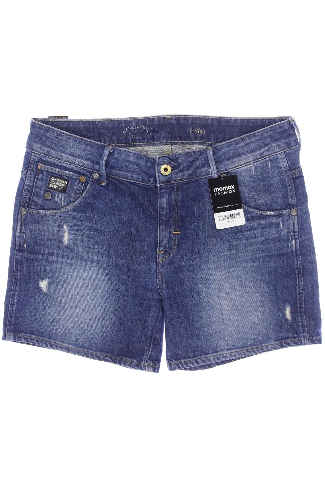 

G Star RAW Damen Shorts, blau, Gr. 36