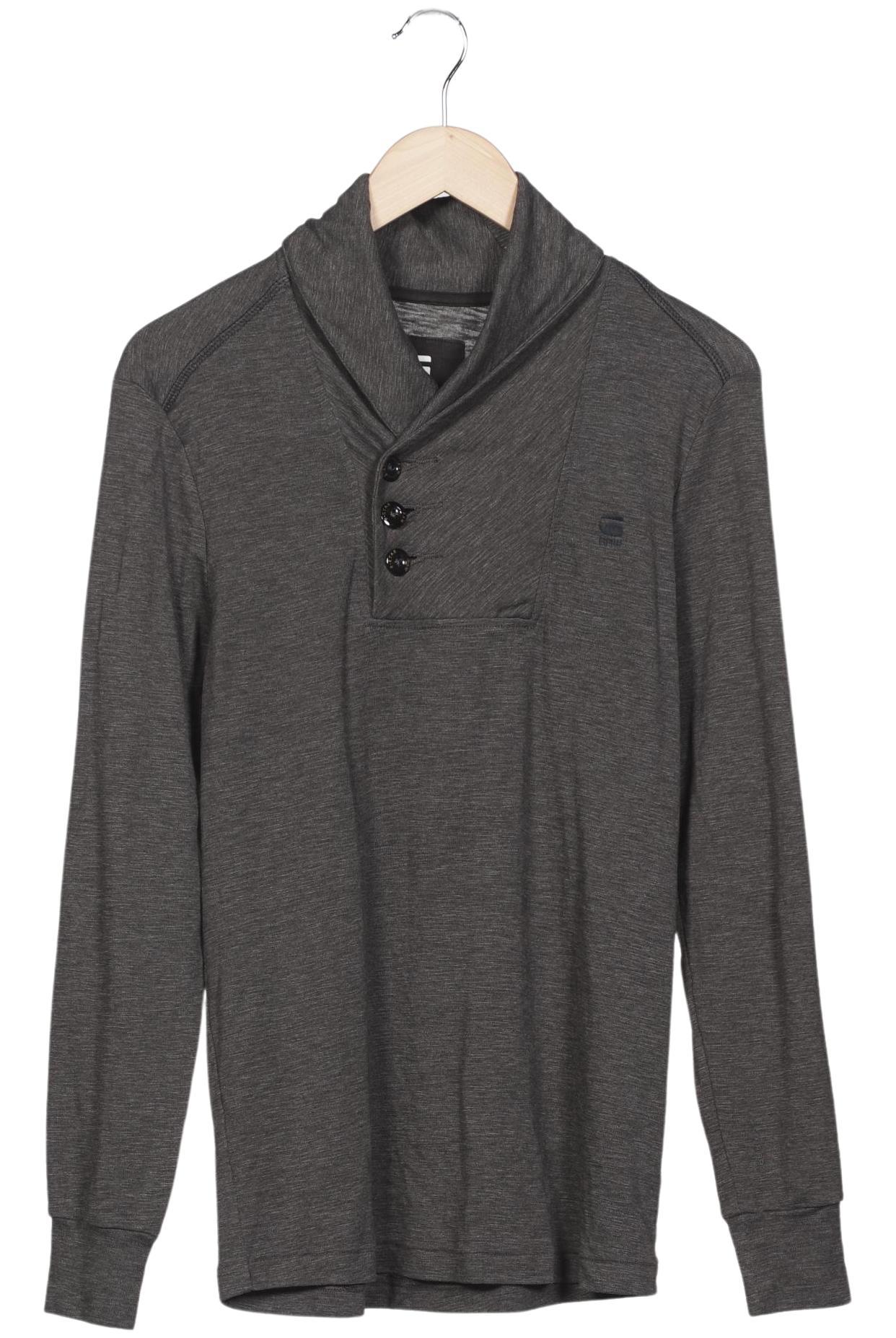 

G Star RAW Herren Langarmshirt, grau, Gr. 48