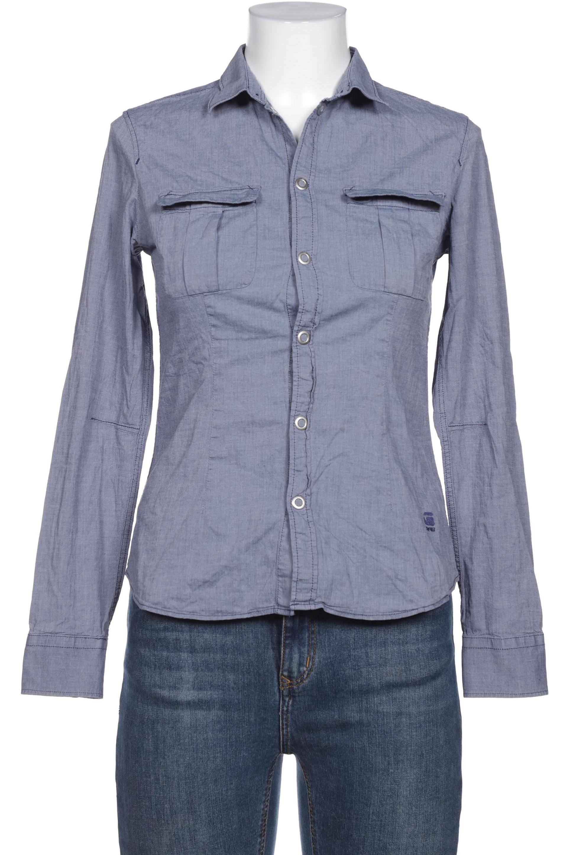 

G STAR RAW Damen Bluse, blau