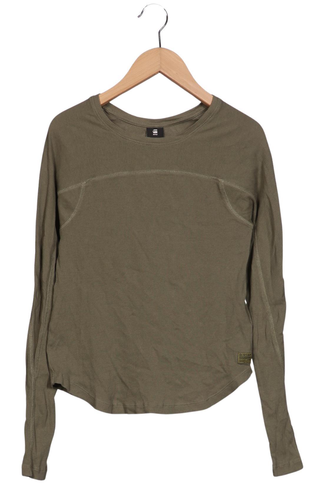 

G Star RAW Damen Langarmshirt, grün, Gr. 38