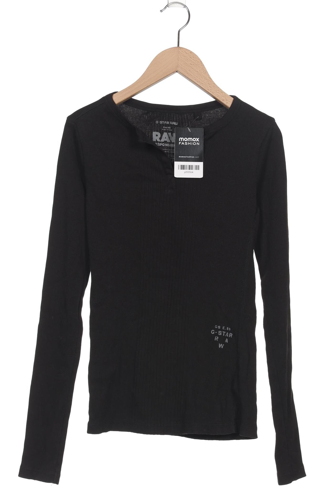 

G Star RAW Damen Langarmshirt, schwarz, Gr. 34