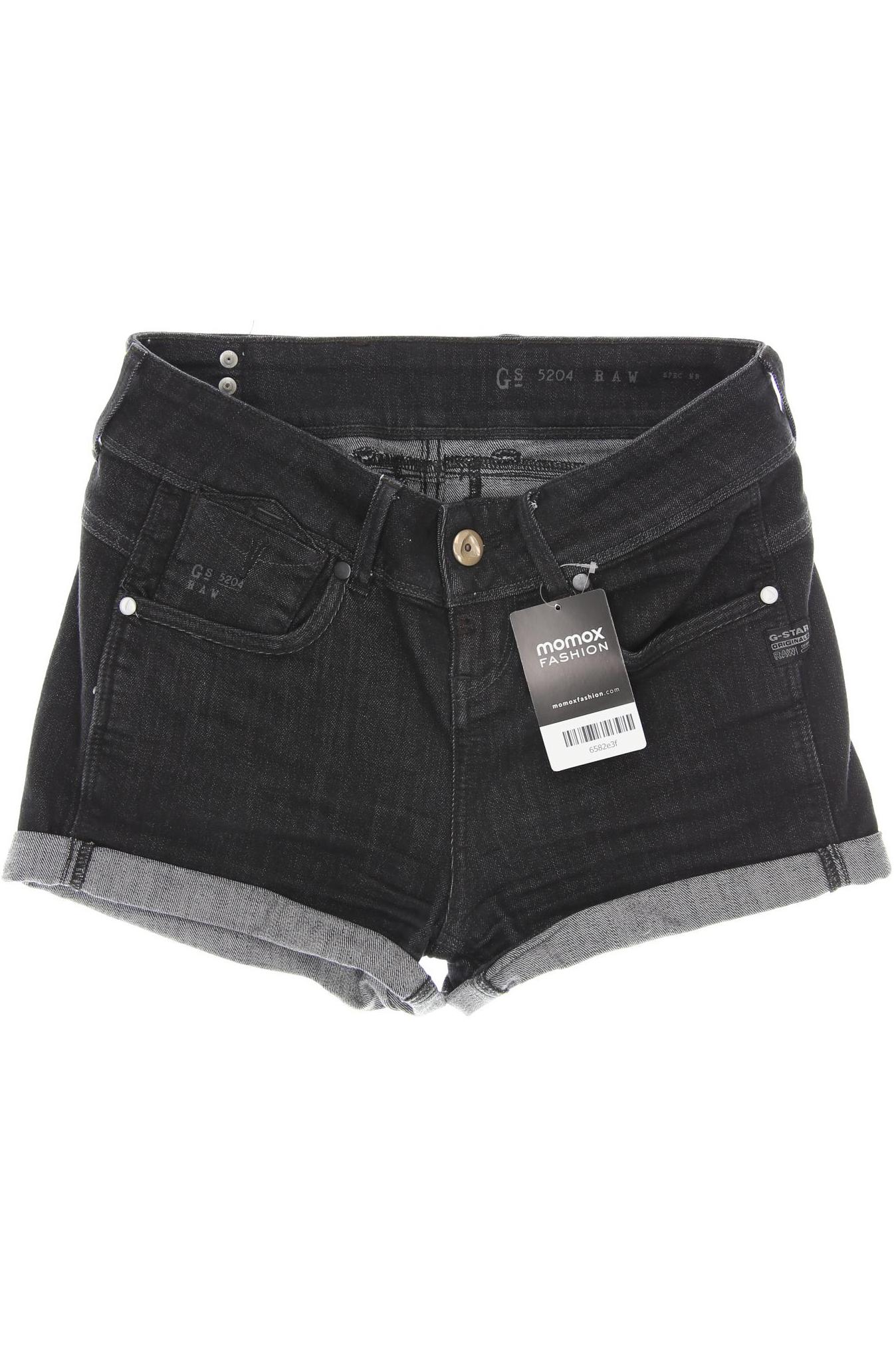 

G STAR RAW Damen Shorts, schwarz