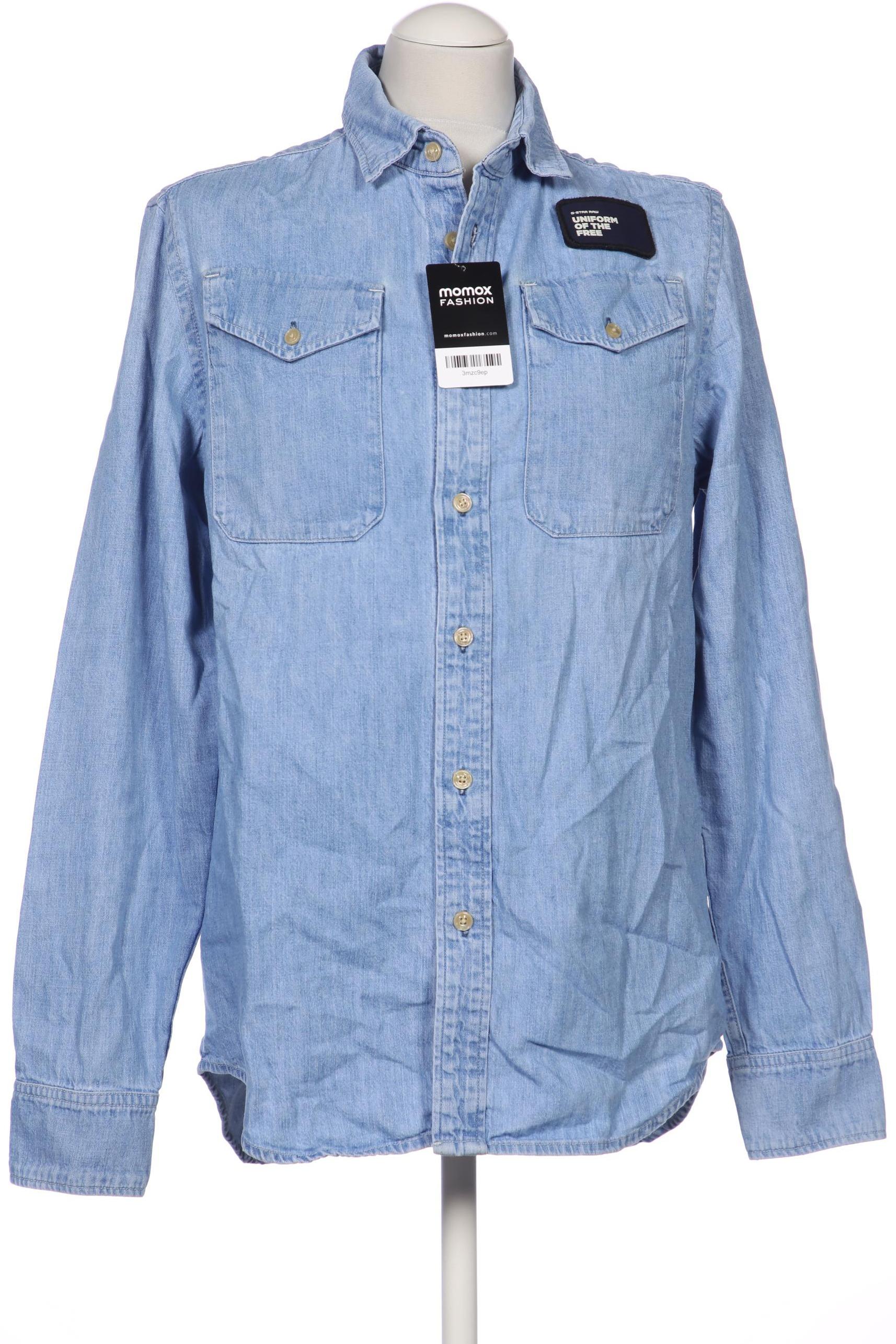 

G-Star RAW Herren Hemd, hellblau, Gr. 48