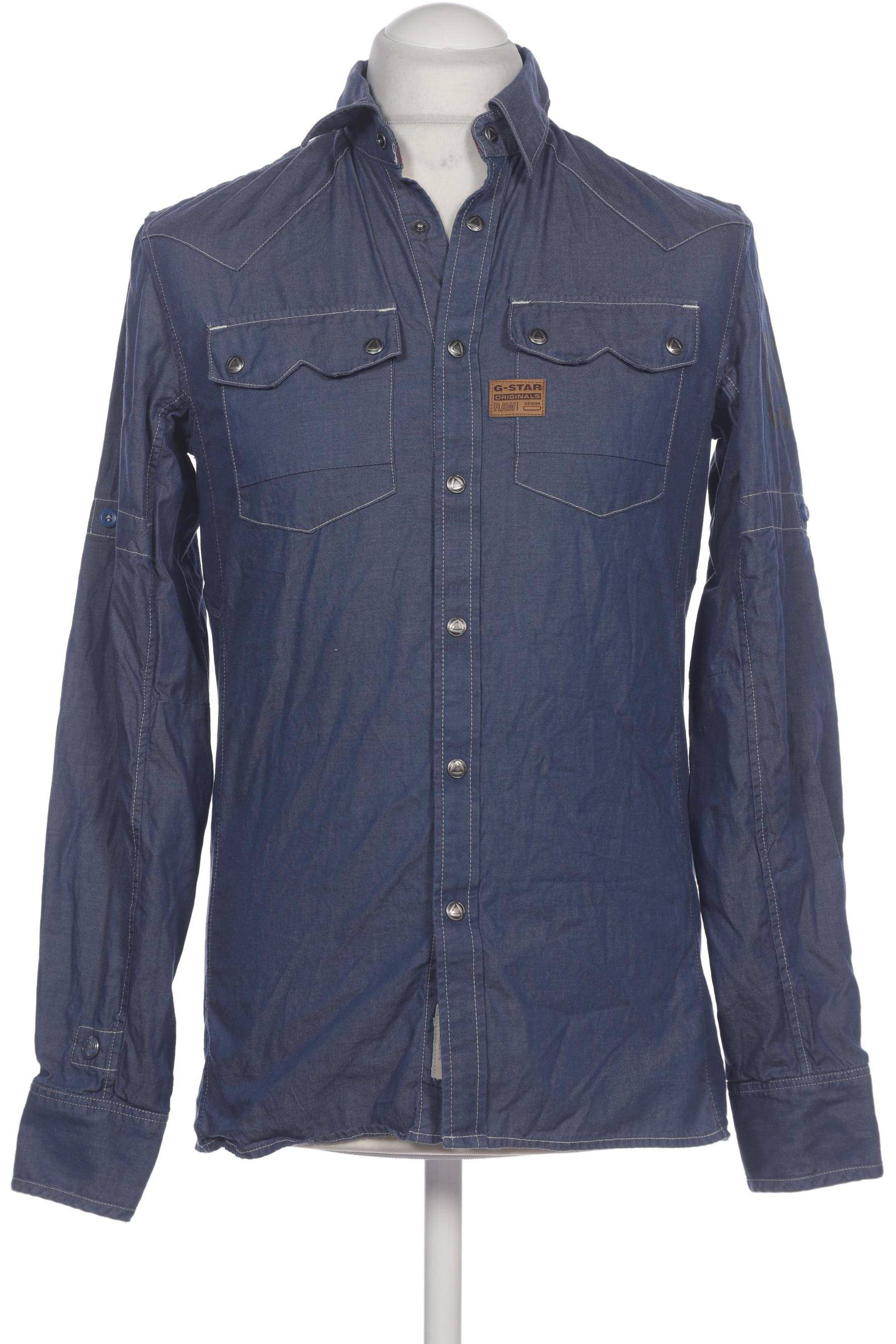 

G Star RAW Herren Hemd, blau, Gr. 48